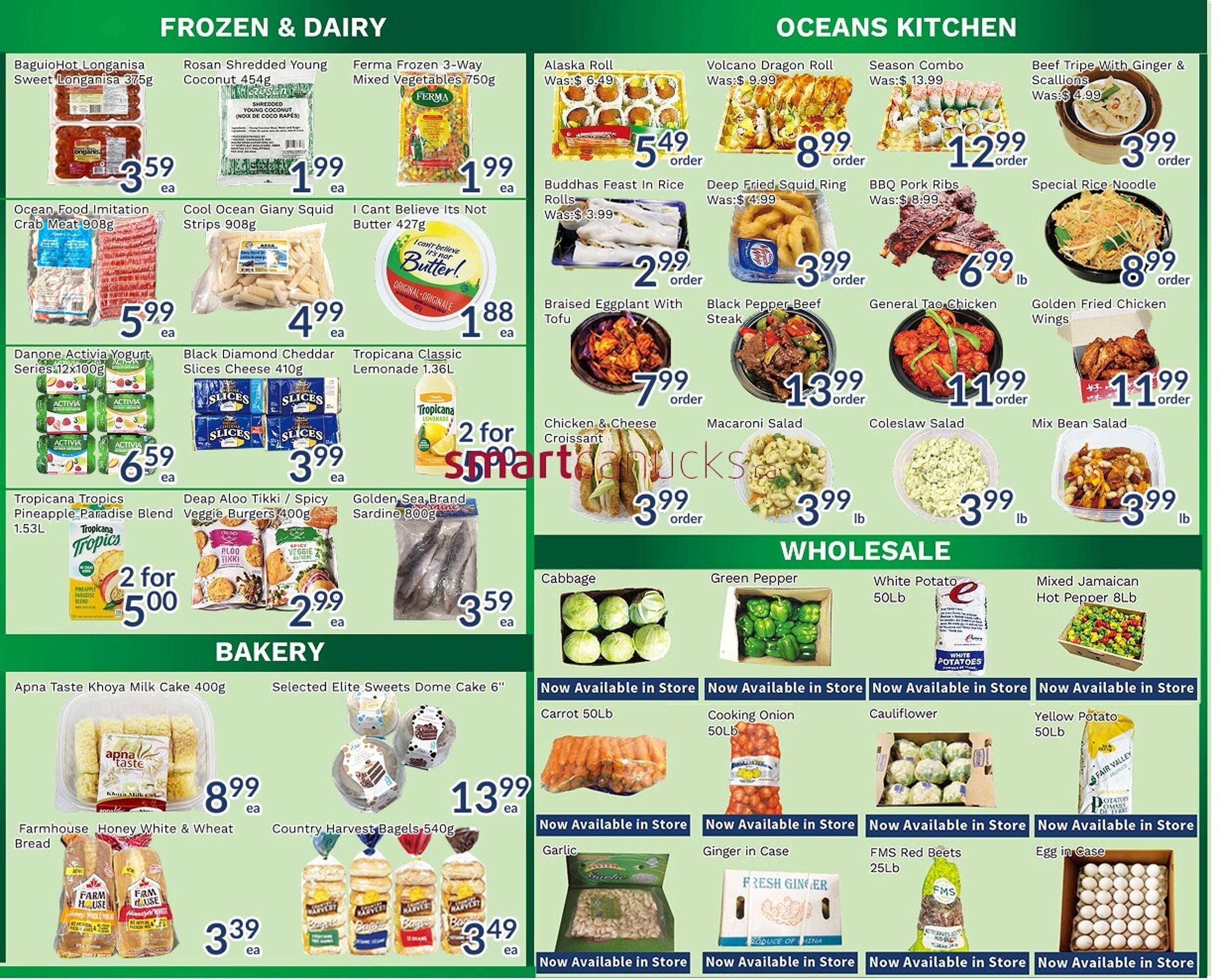 Oceans Fresh Food Market flyer