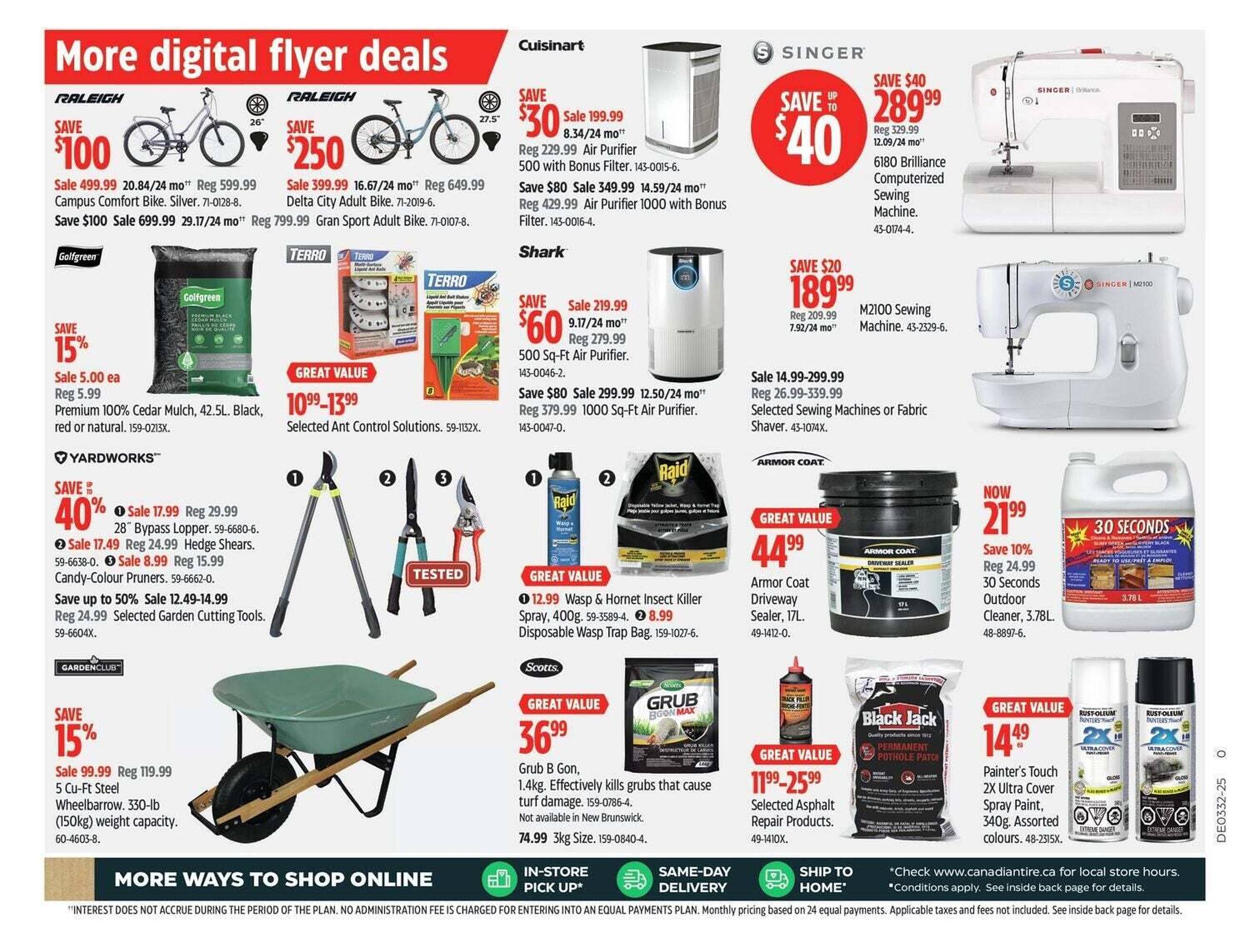 Canadian Tire flyer