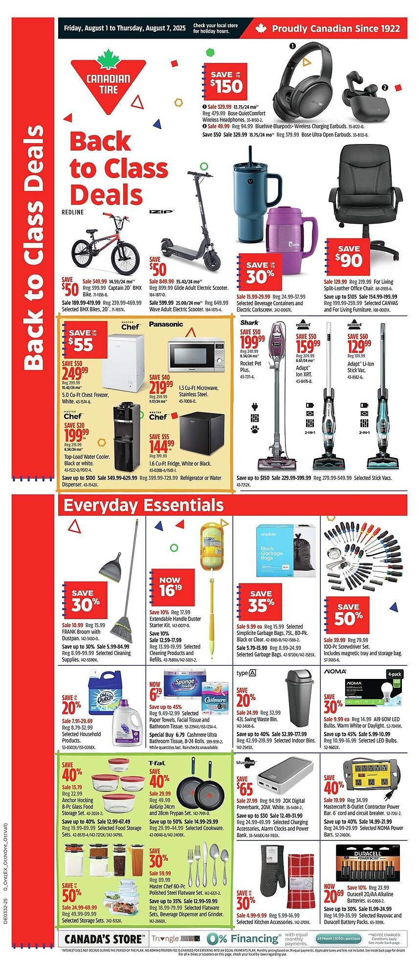 Canadian Tire flyer