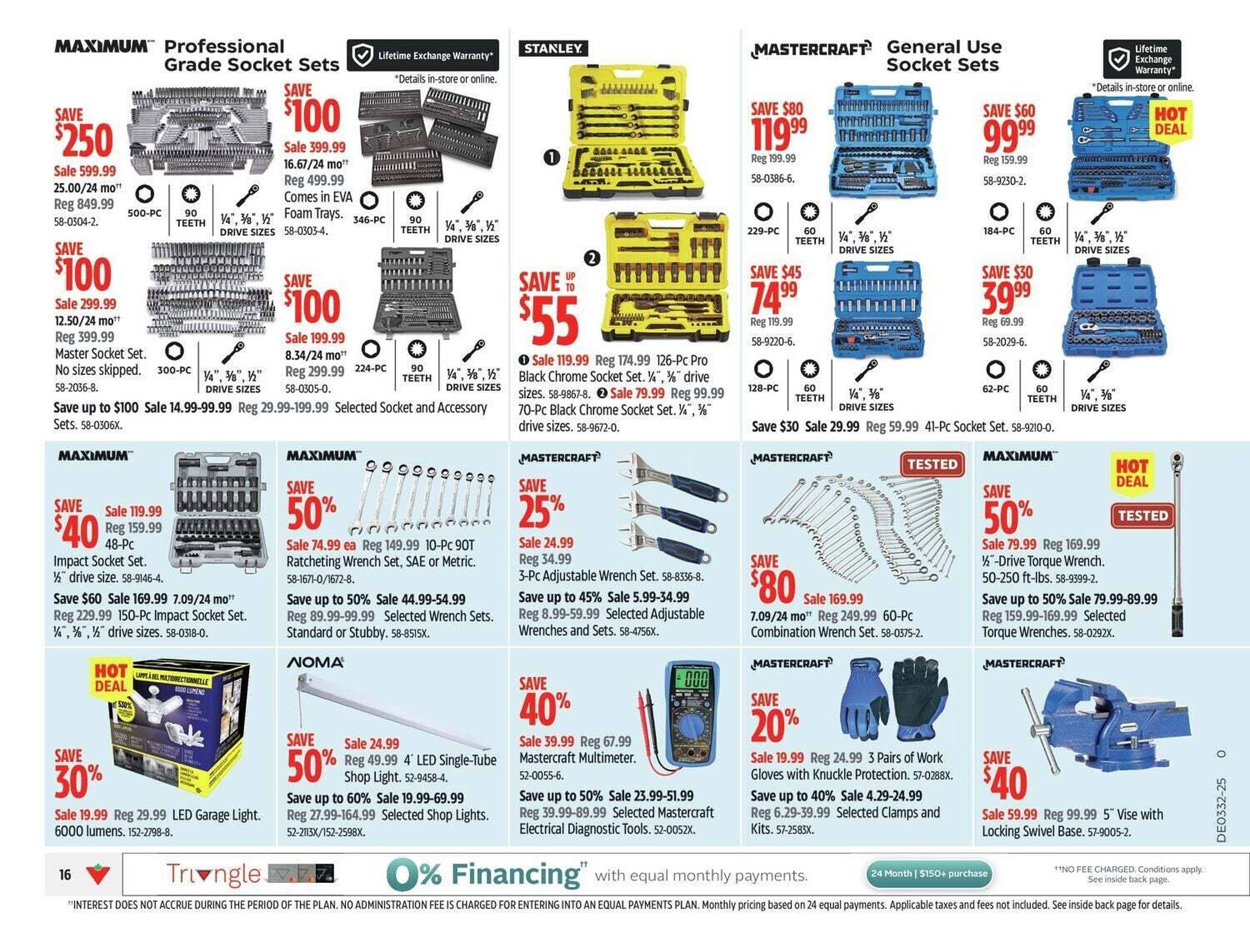 Canadian Tire flyer