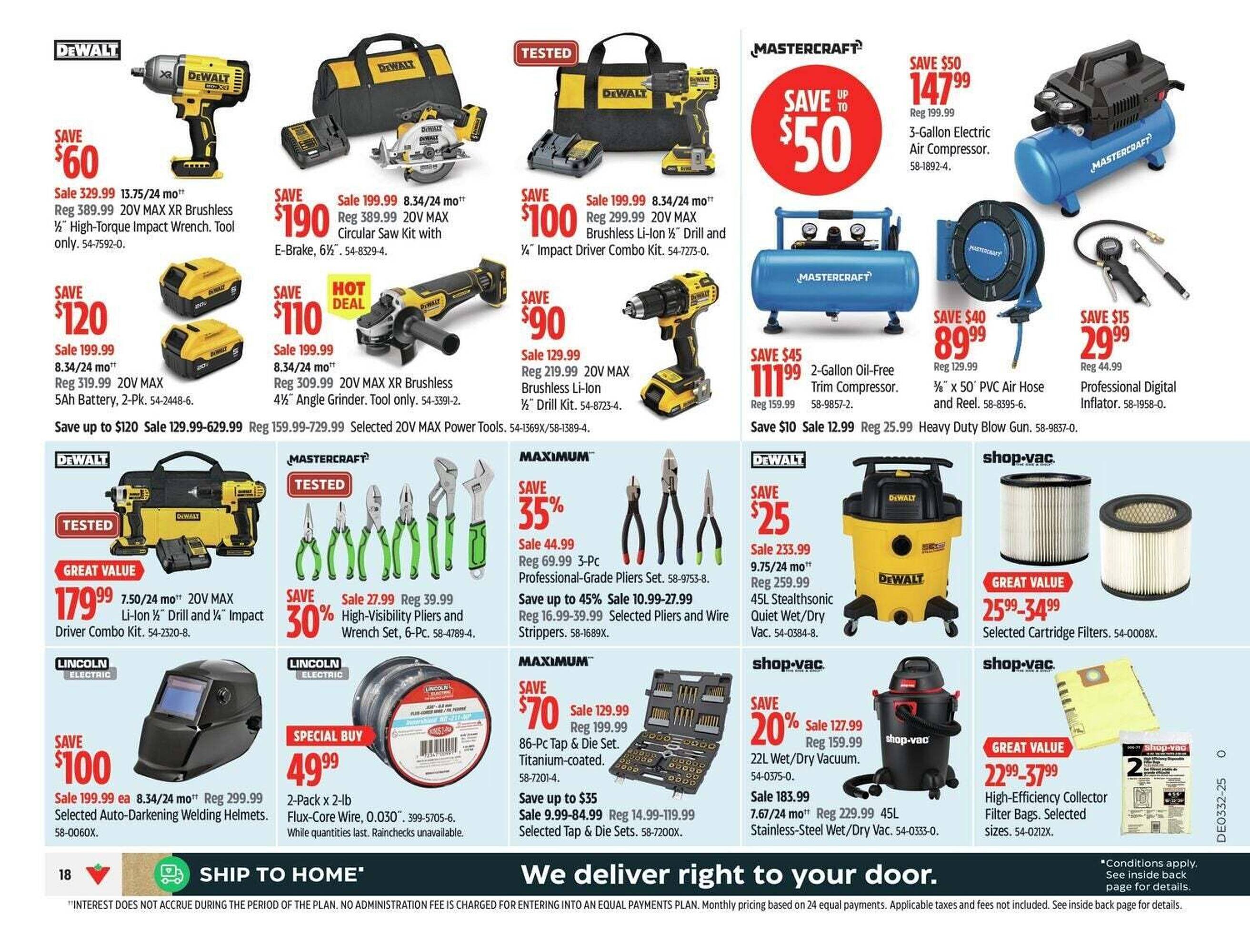 Canadian Tire flyer