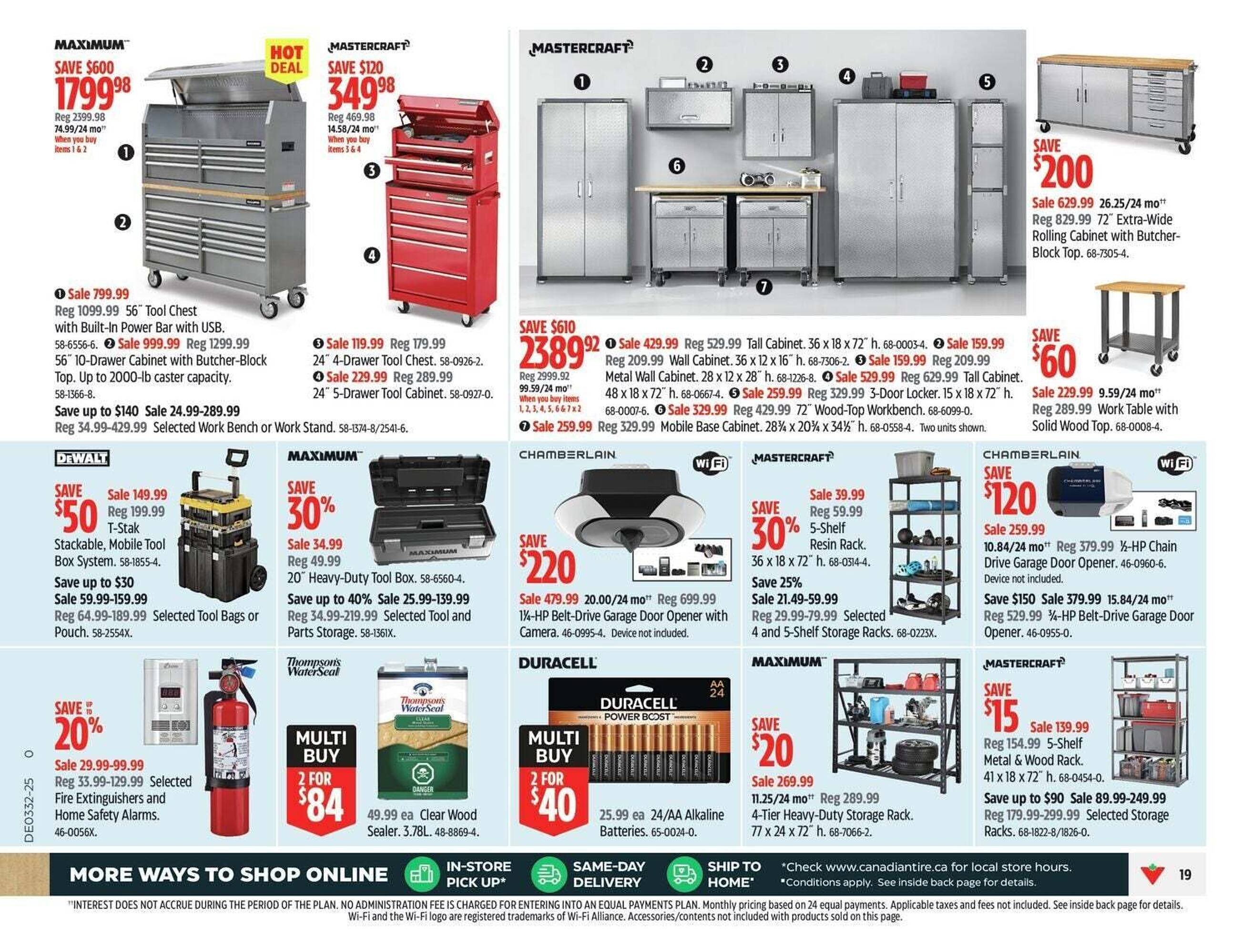 Canadian Tire flyer