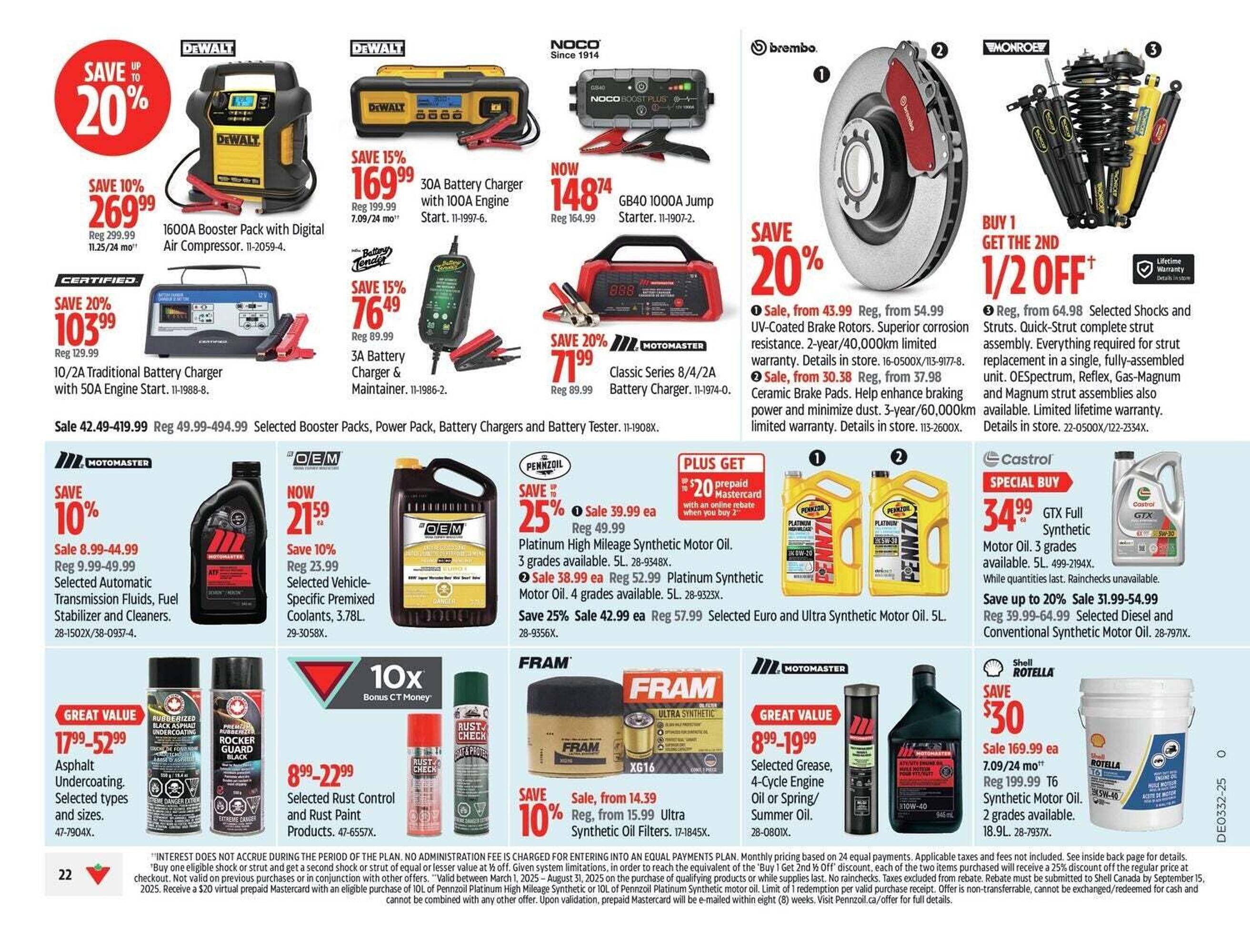 Canadian Tire flyer