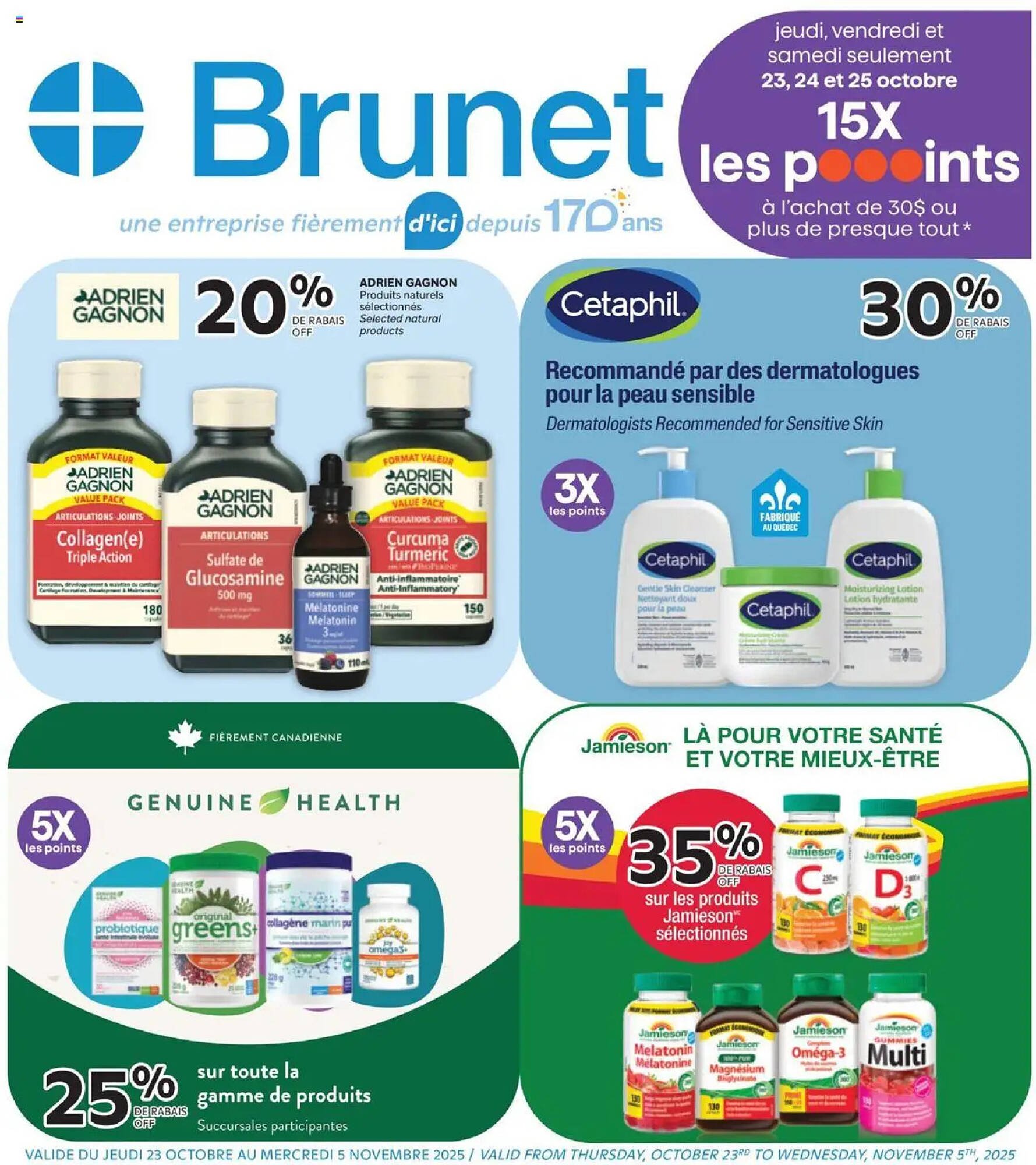 Brunet flyer (2025-10-23 - 2025-11-05) | 1