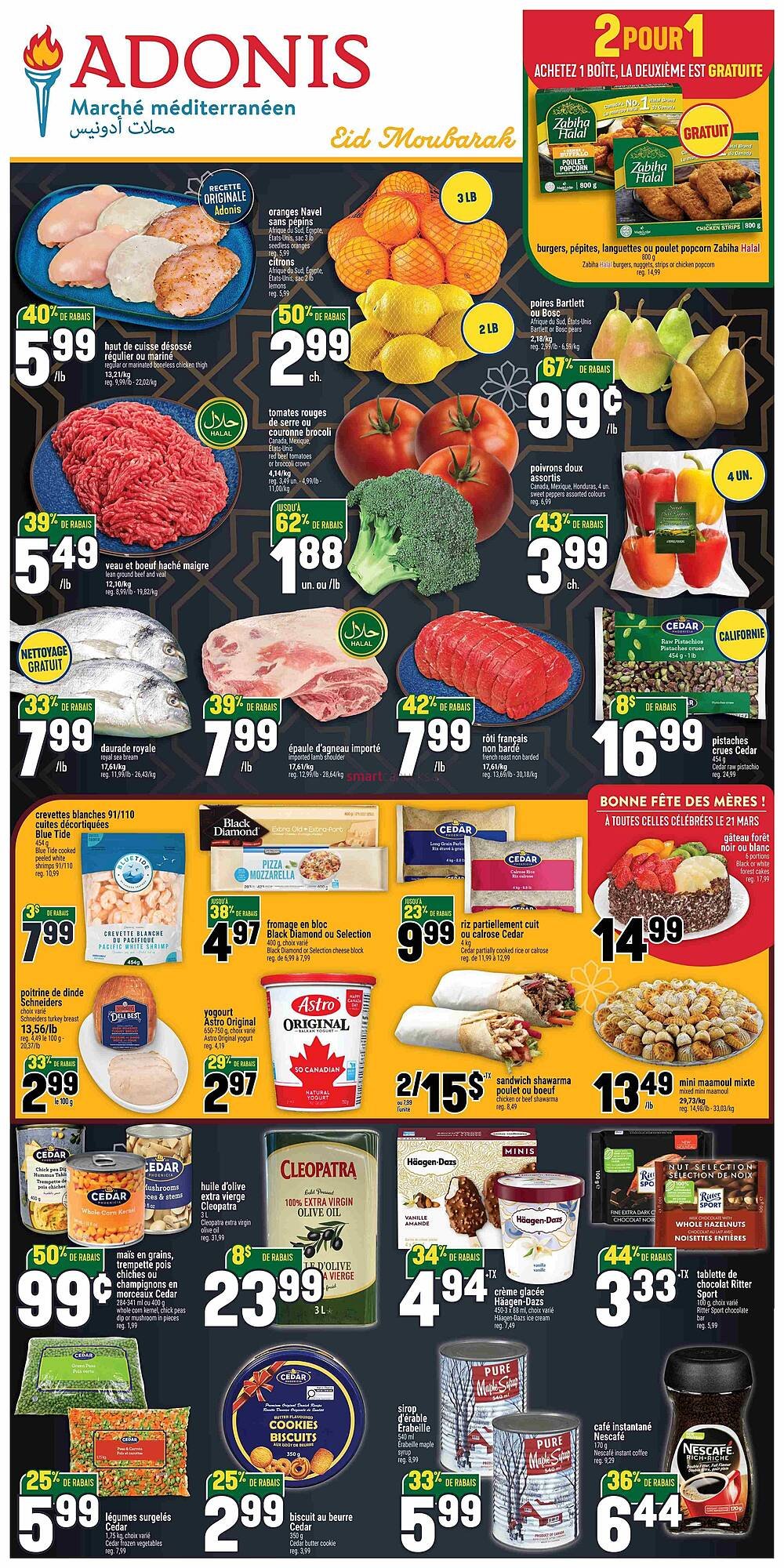 Marché Adonis flyer (2026-03-17 - 2026-03-23) | 1