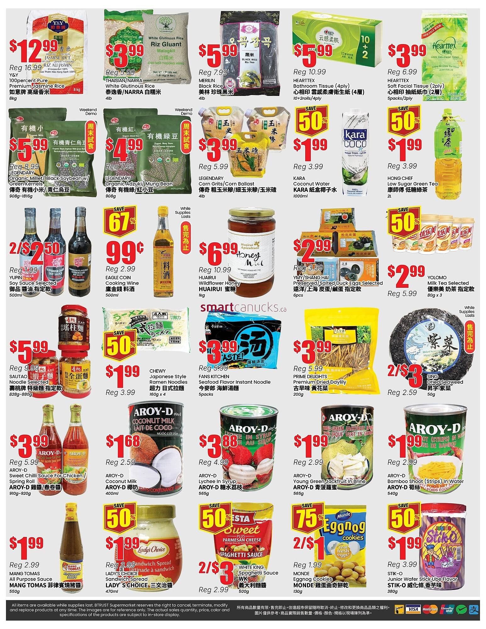Btrust Supermarket flyer