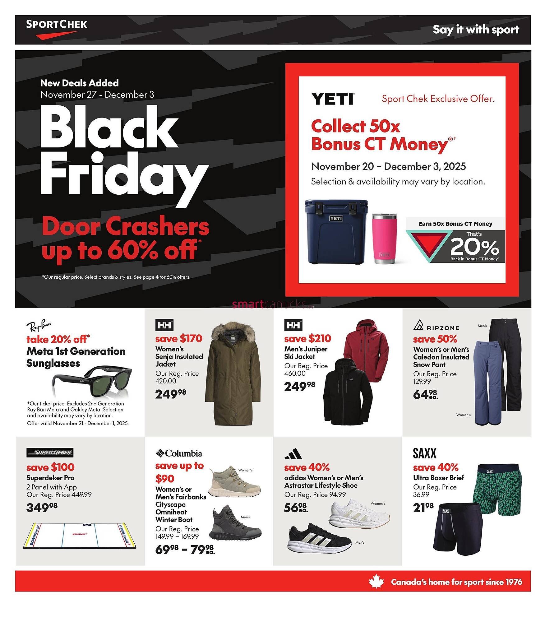 Sport Chek flyer