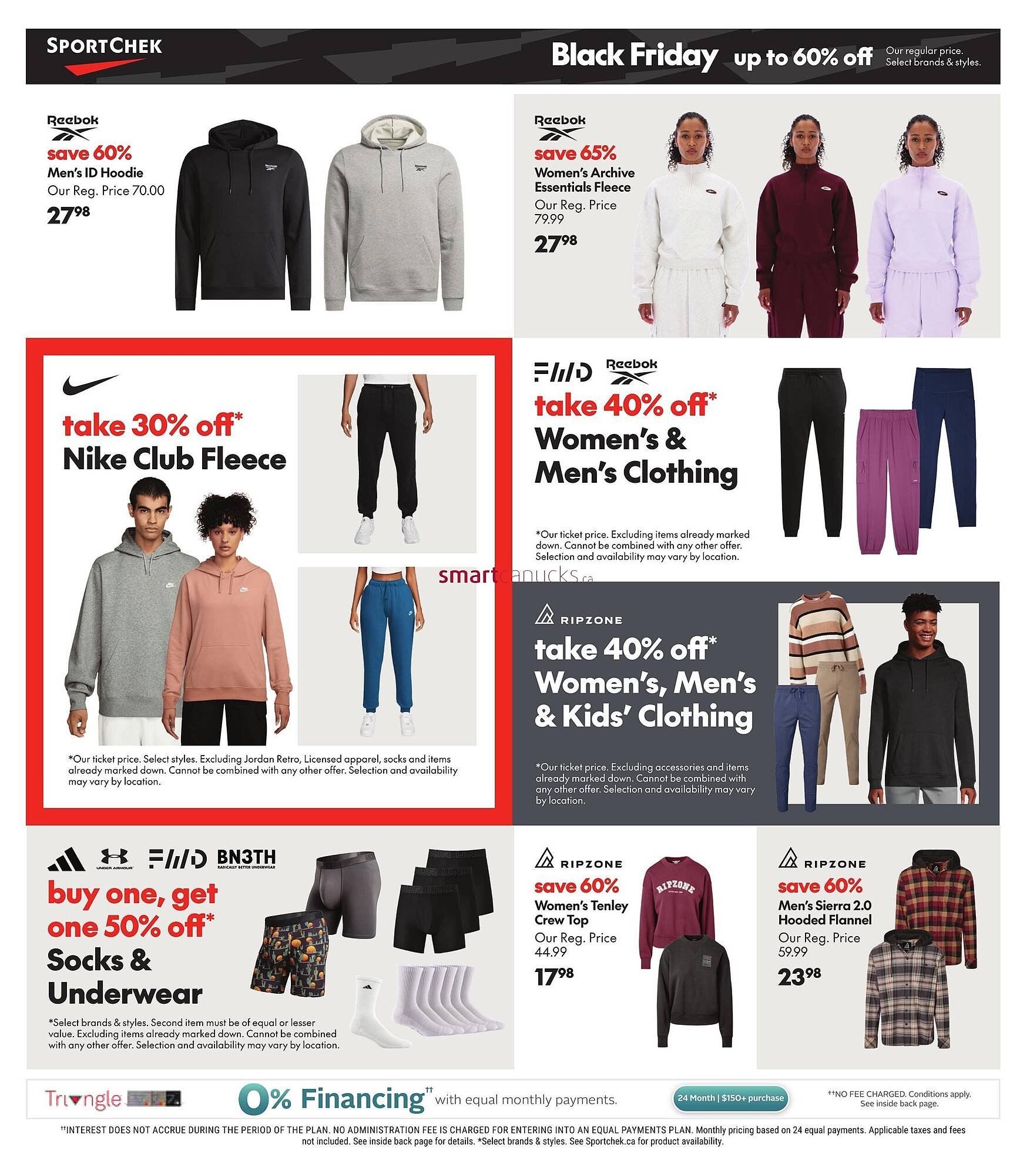 Sport Chek flyer