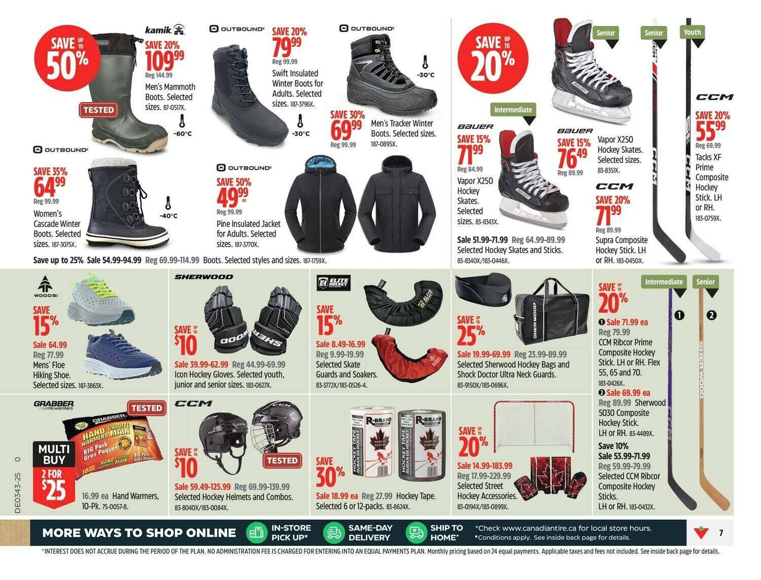 Canadian Tire flyer