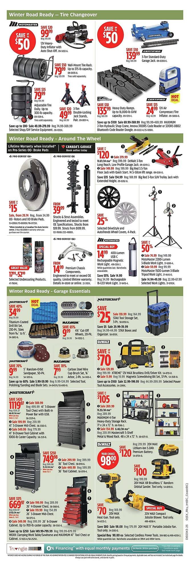 Canadian Tire flyer