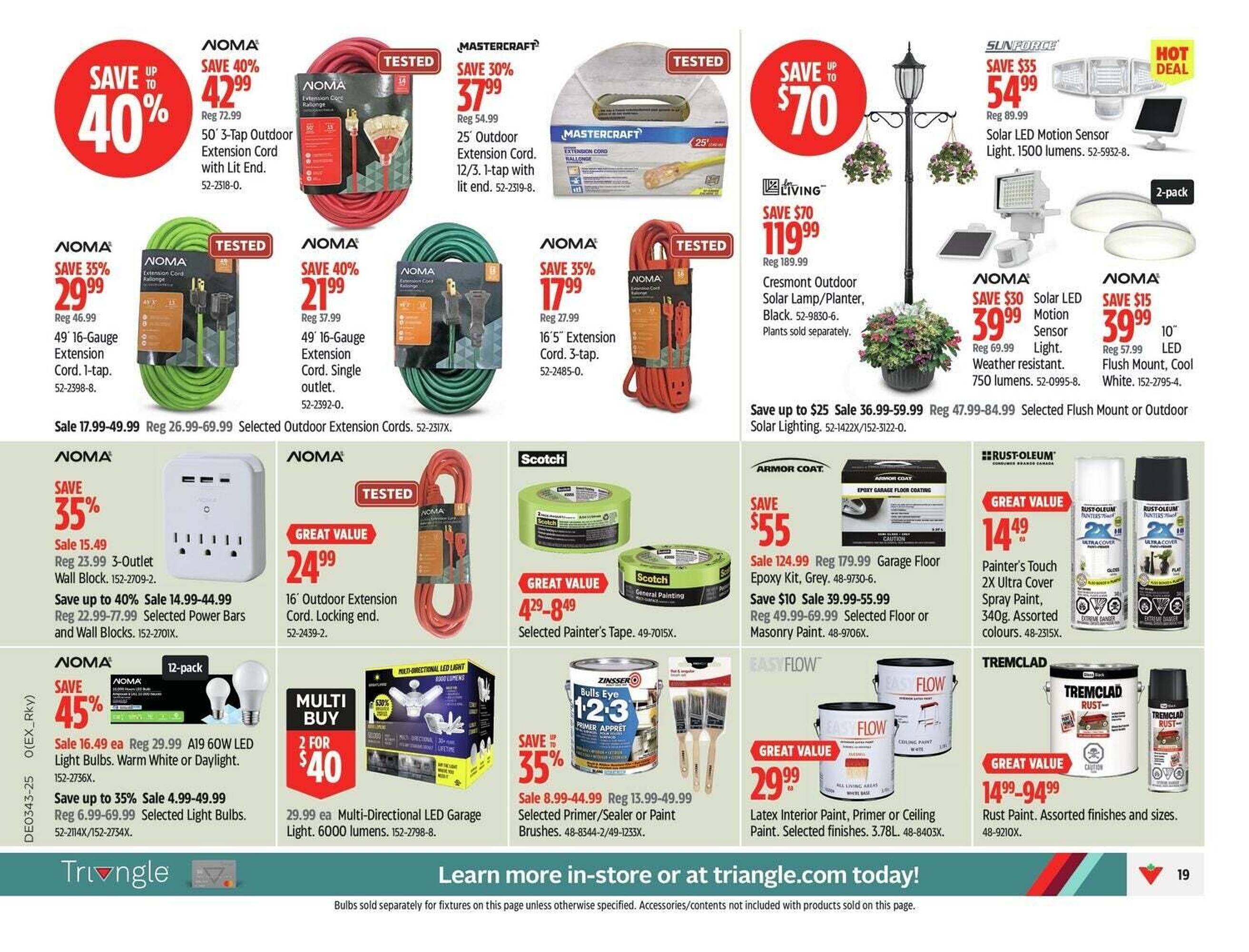Canadian Tire flyer