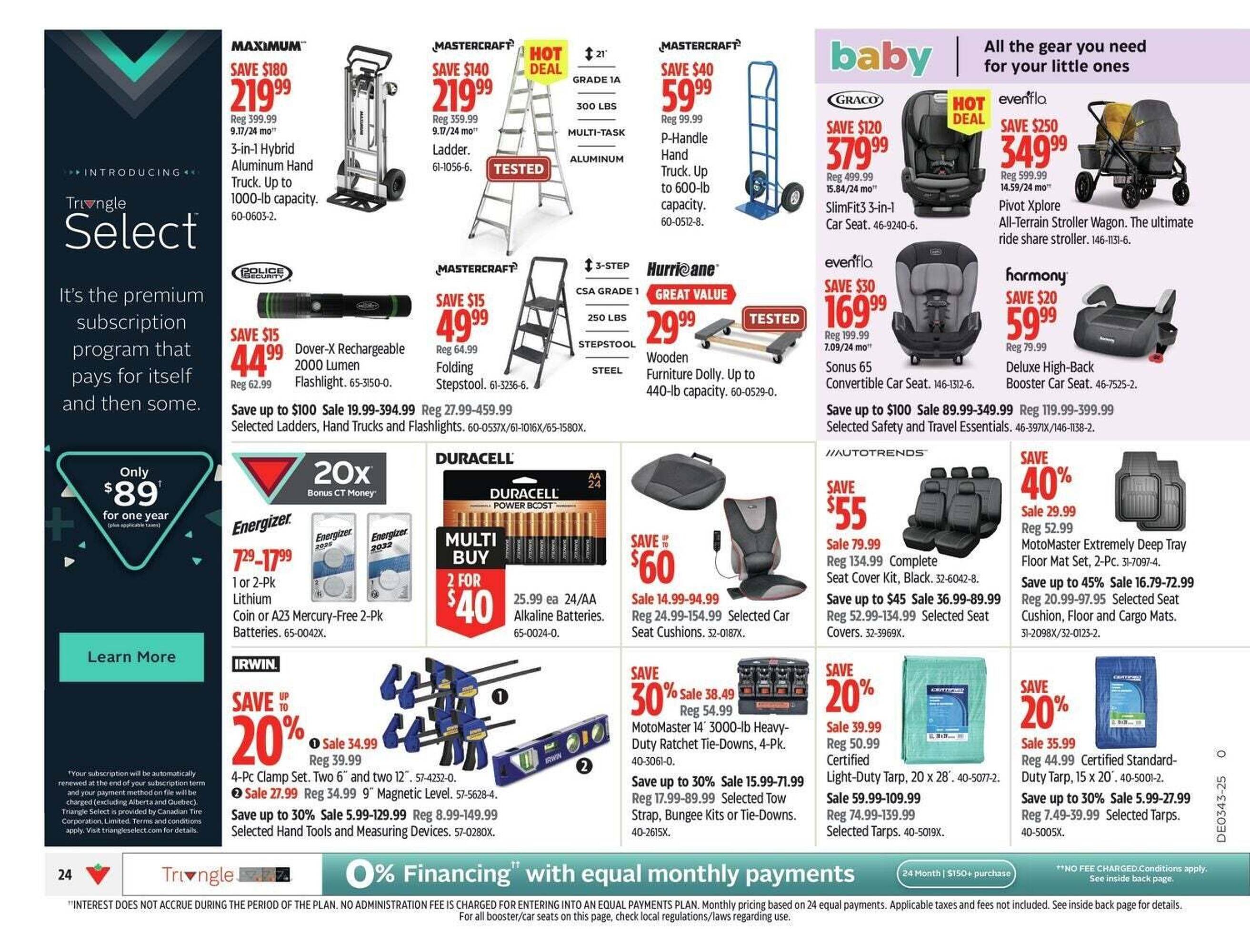 Canadian Tire flyer
