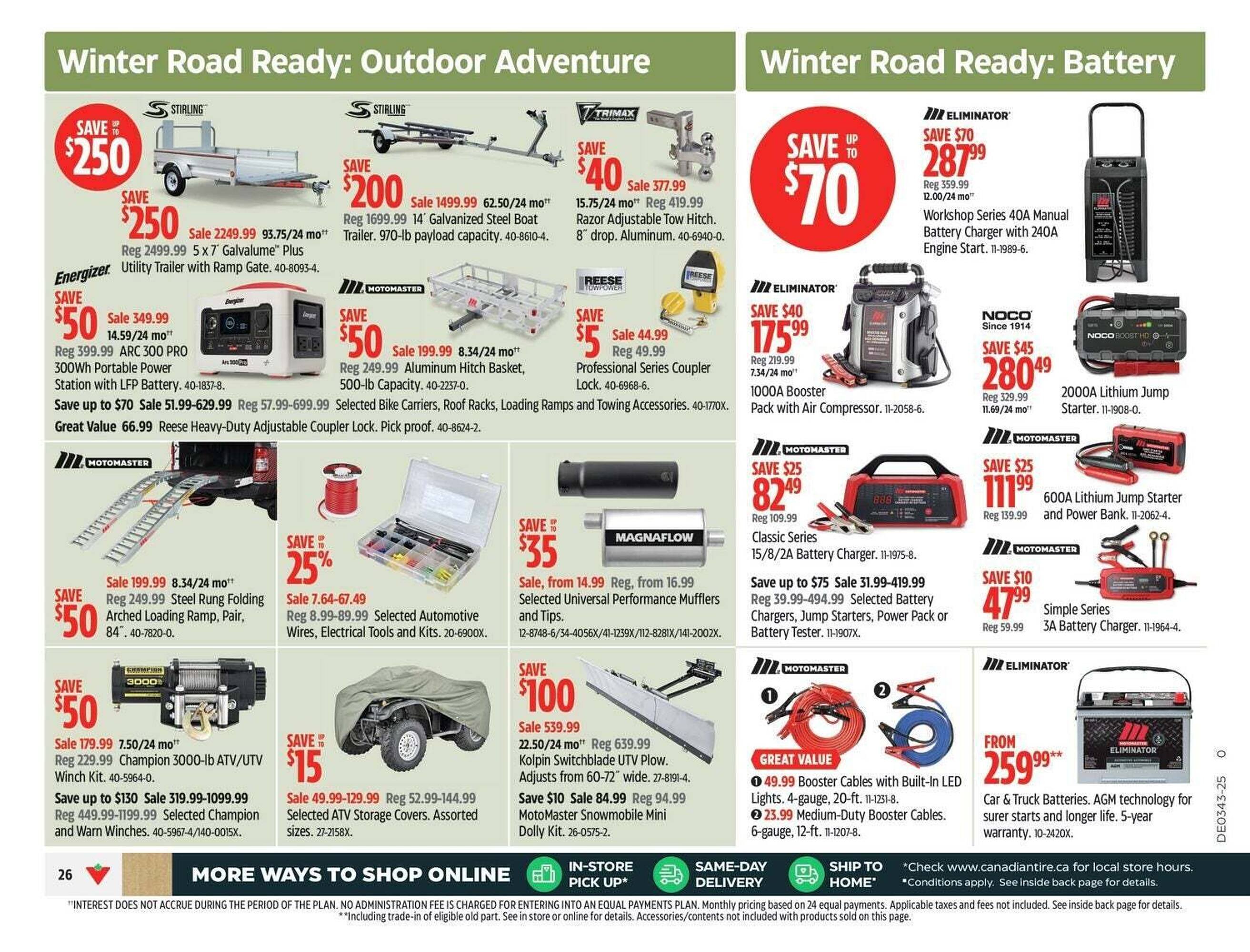 Canadian Tire flyer