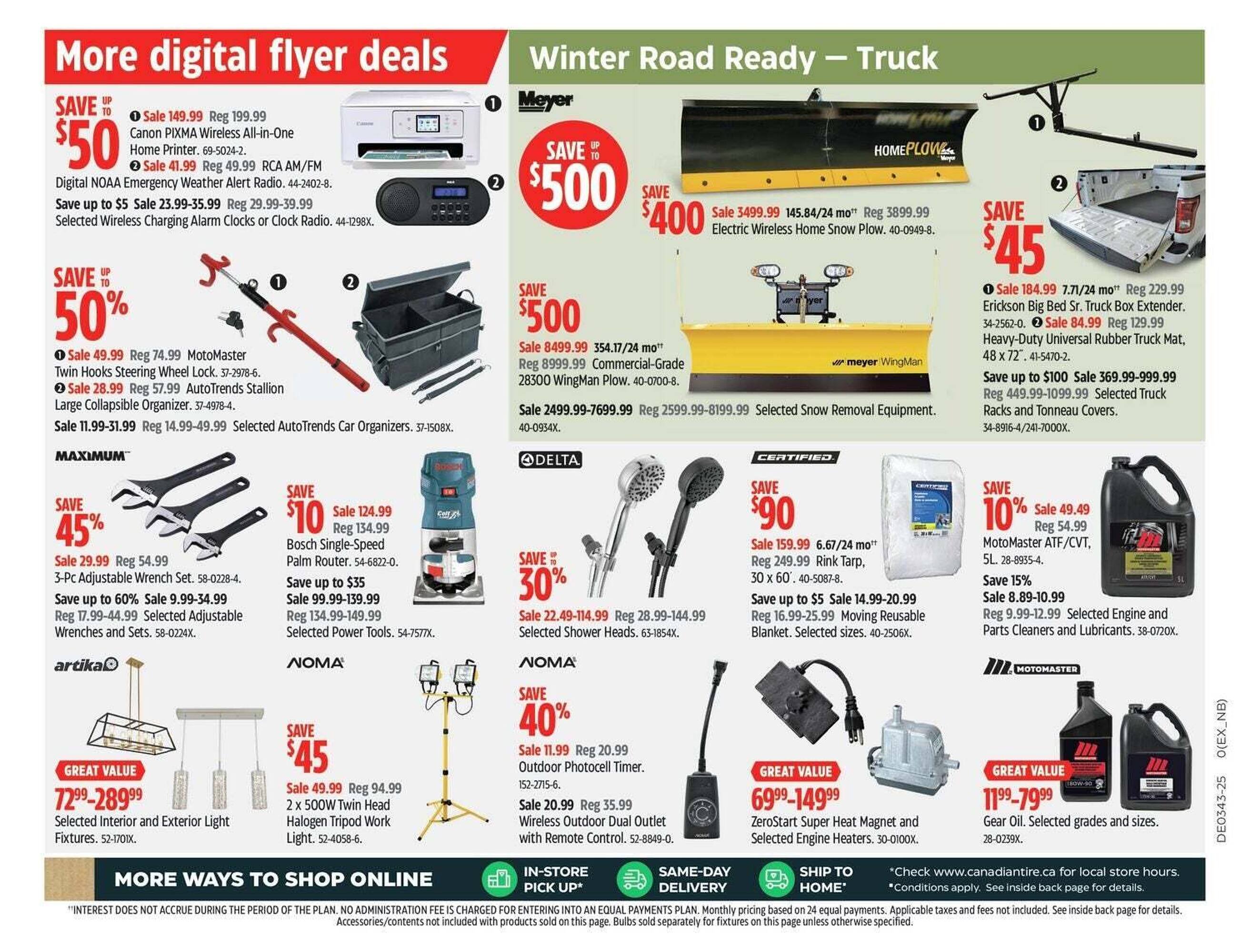 Canadian Tire flyer