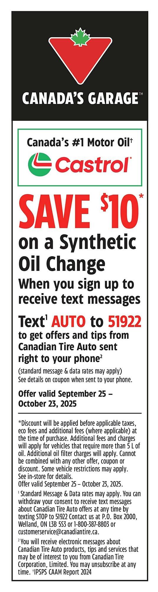 Canadian Tire flyer