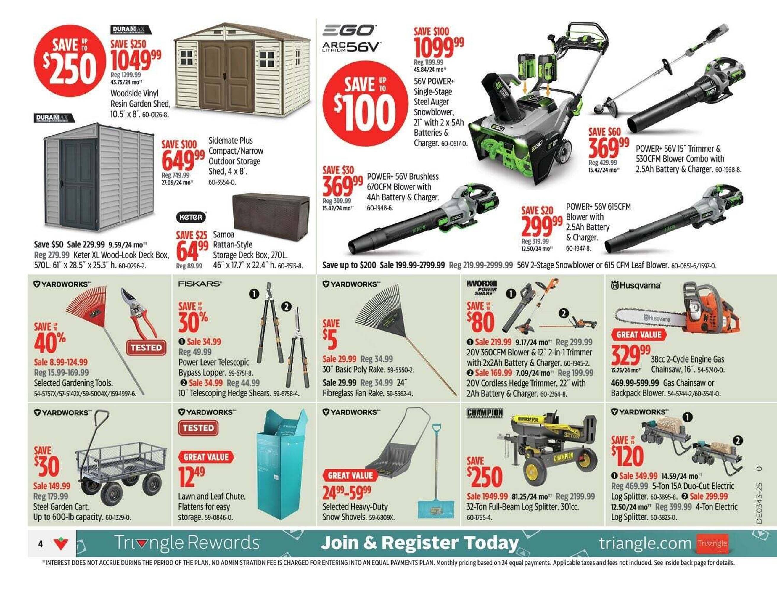 Canadian Tire flyer