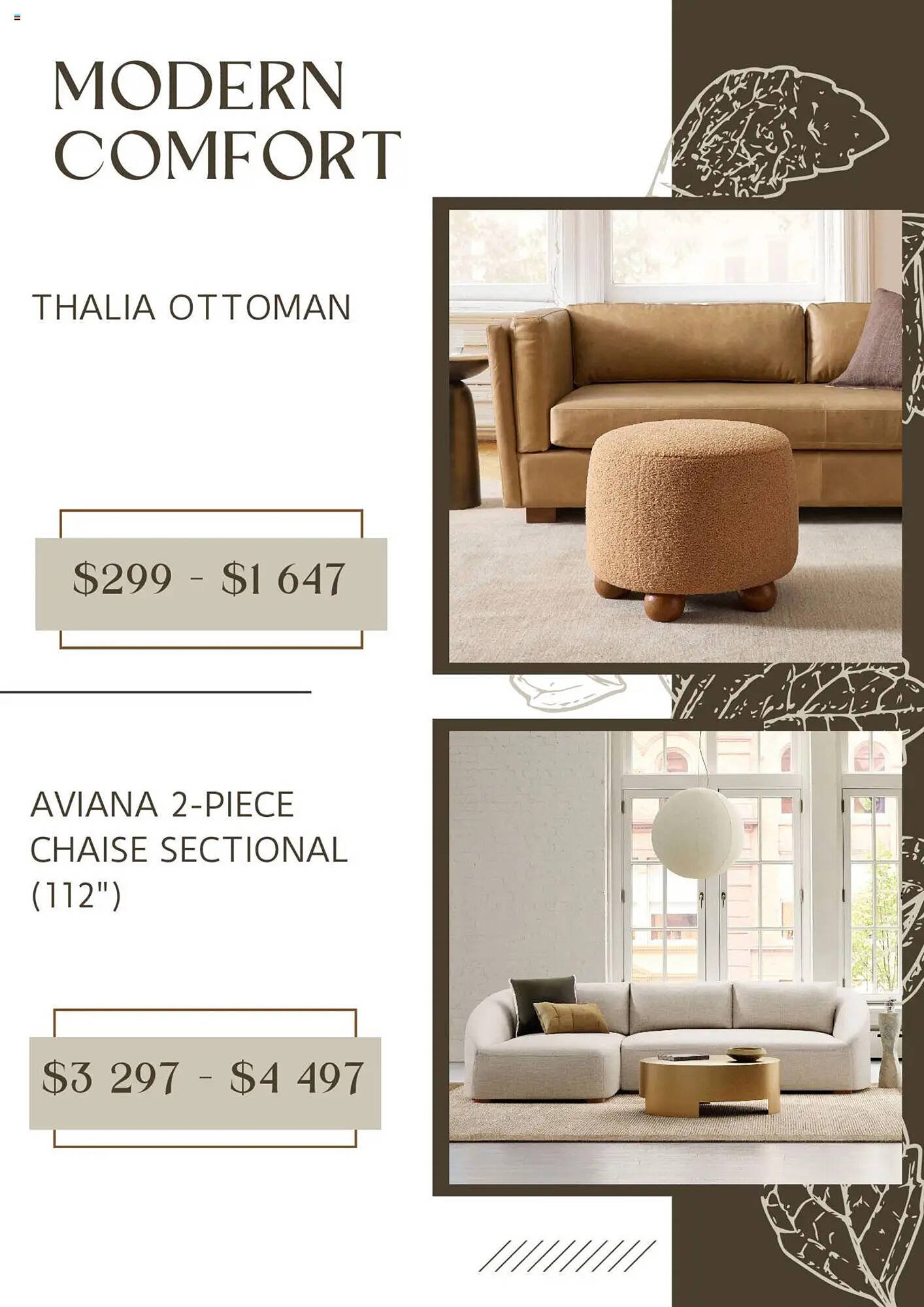 West Elm flyer