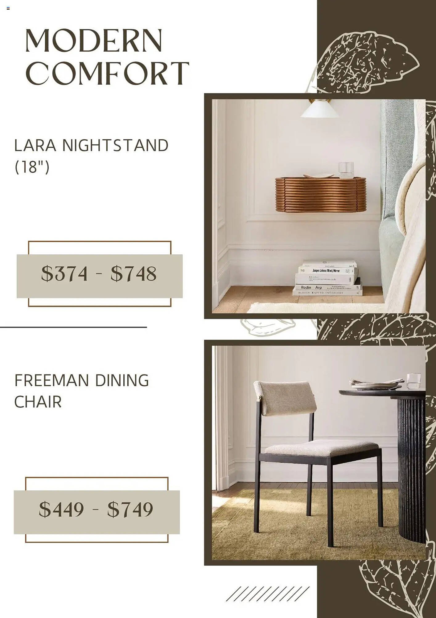 West Elm flyer
