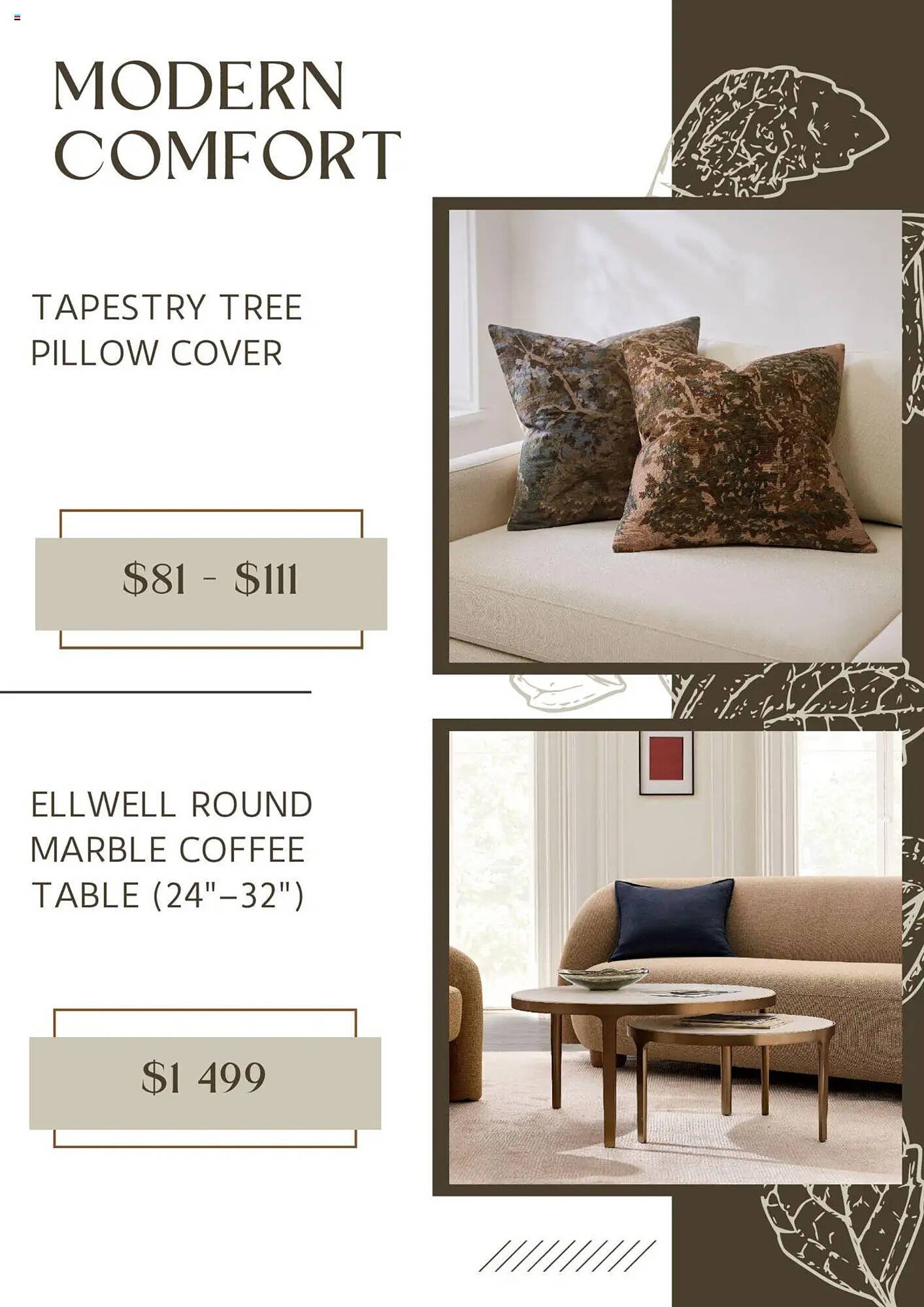 West Elm flyer