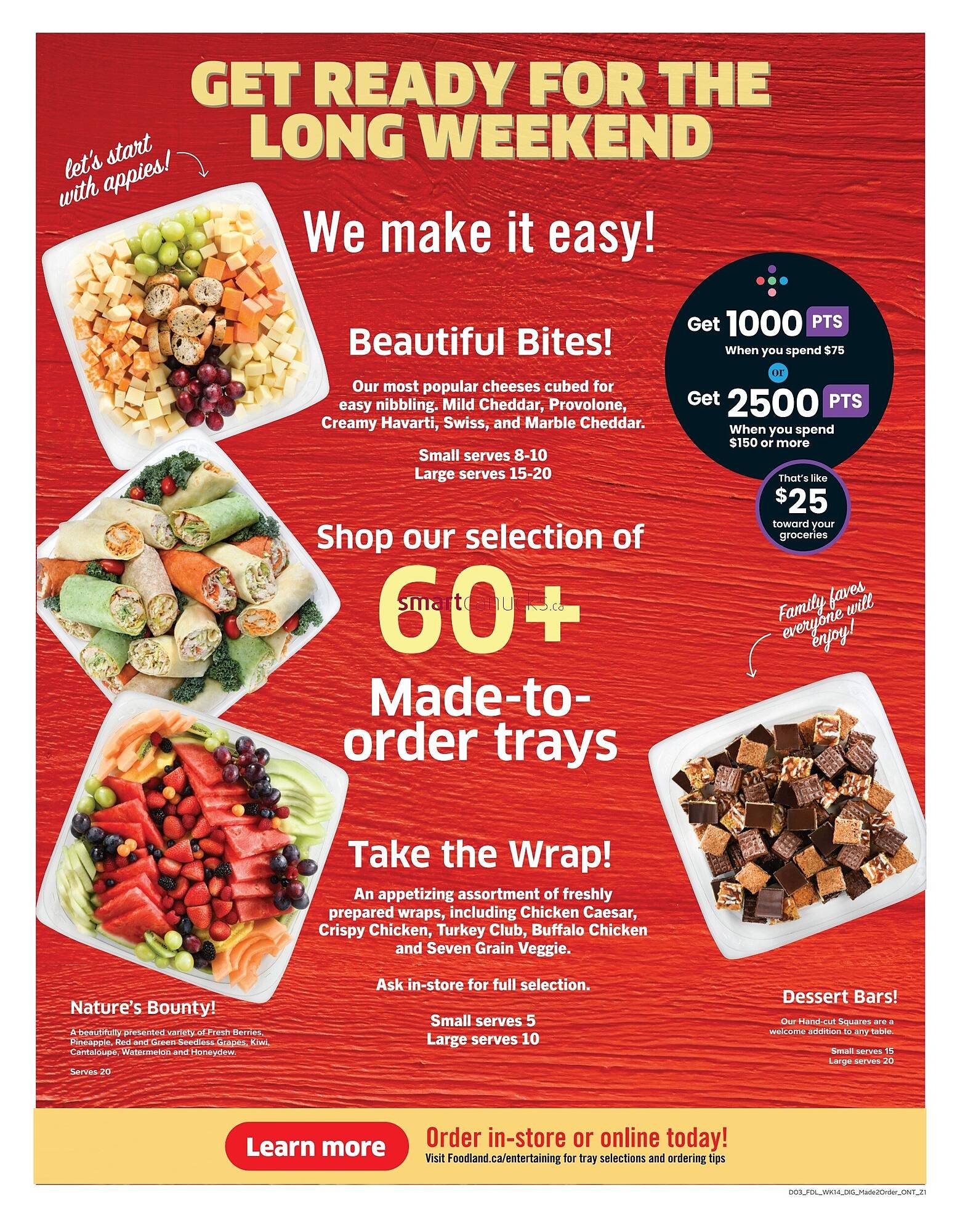 Foodland flyer