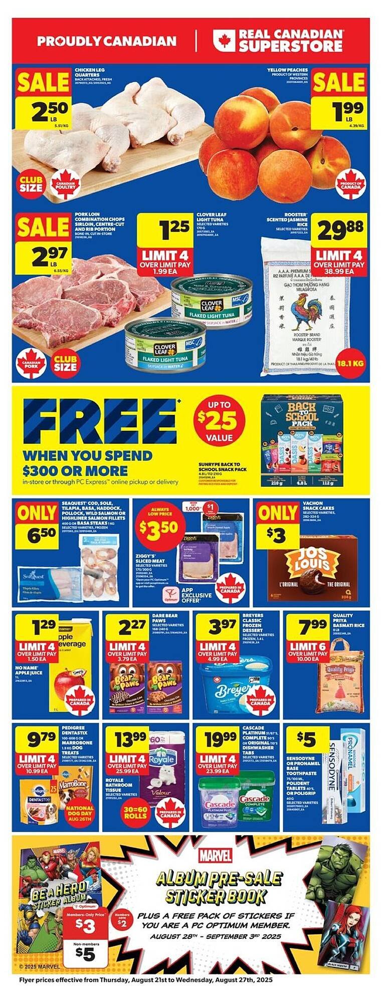 Real Canadian Superstore flyer (2025-08-21 - 2025-08-28) | 1