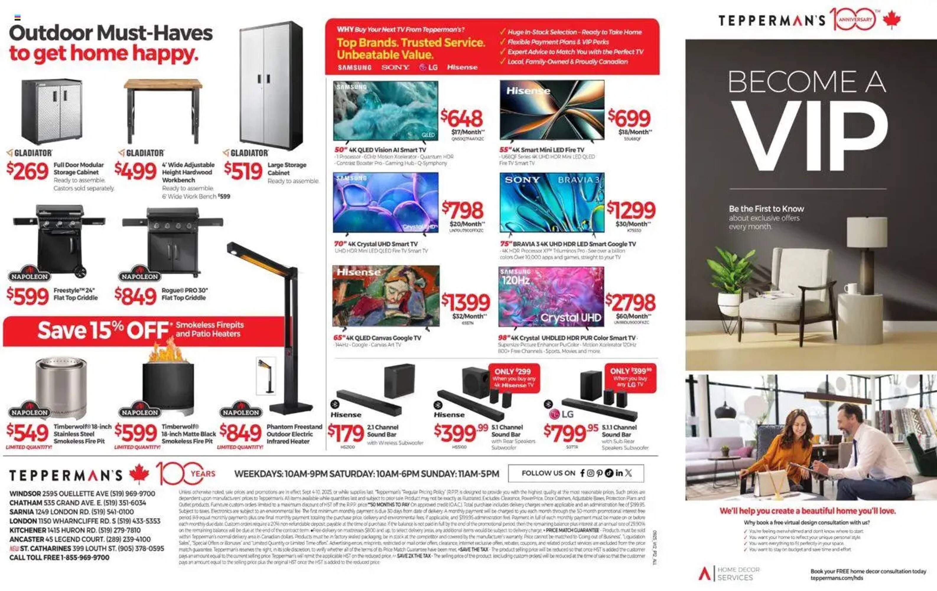 Tepperman's flyer