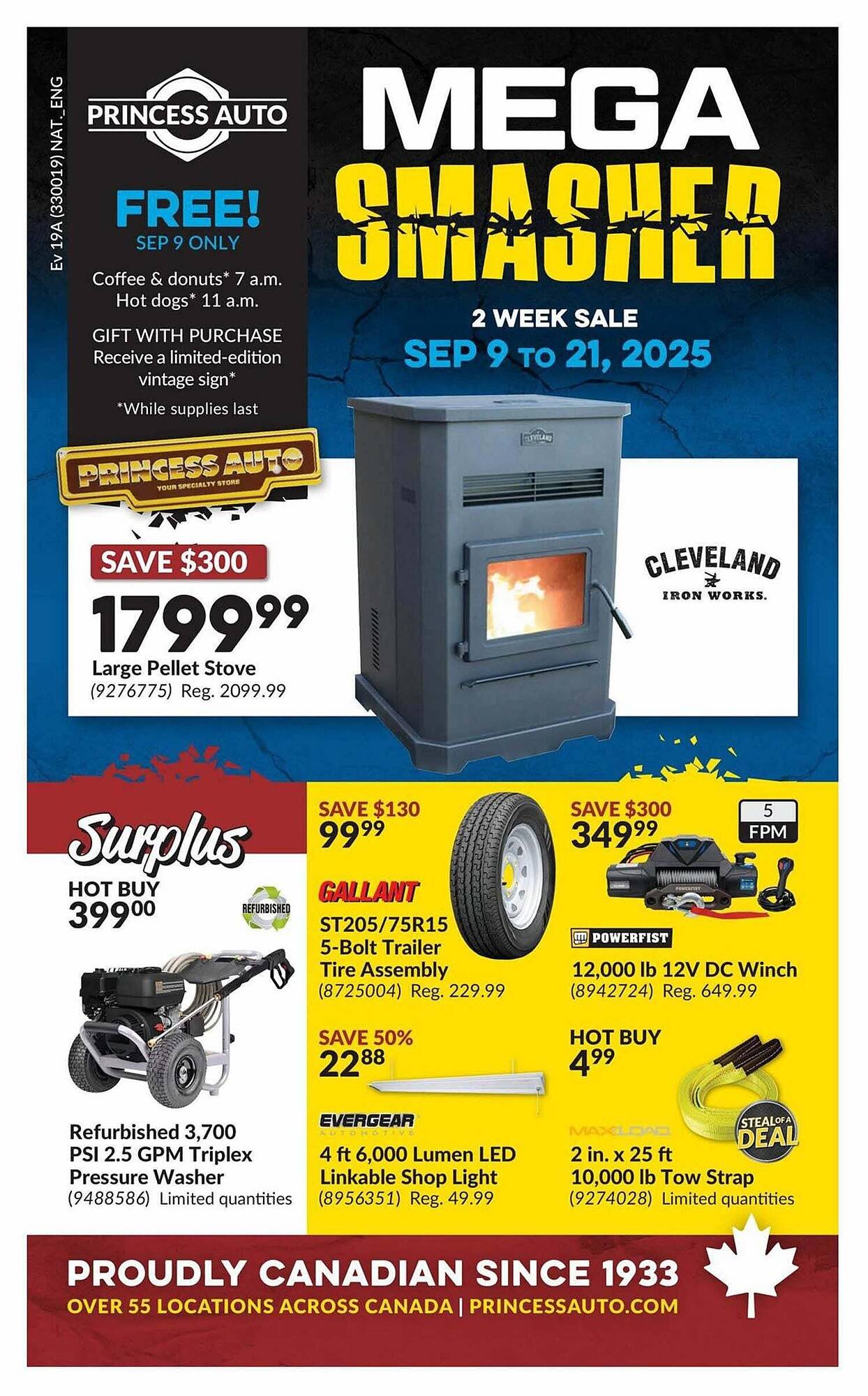 Princess Auto flyer (2025-09-05 - 2025-09-12) | 1