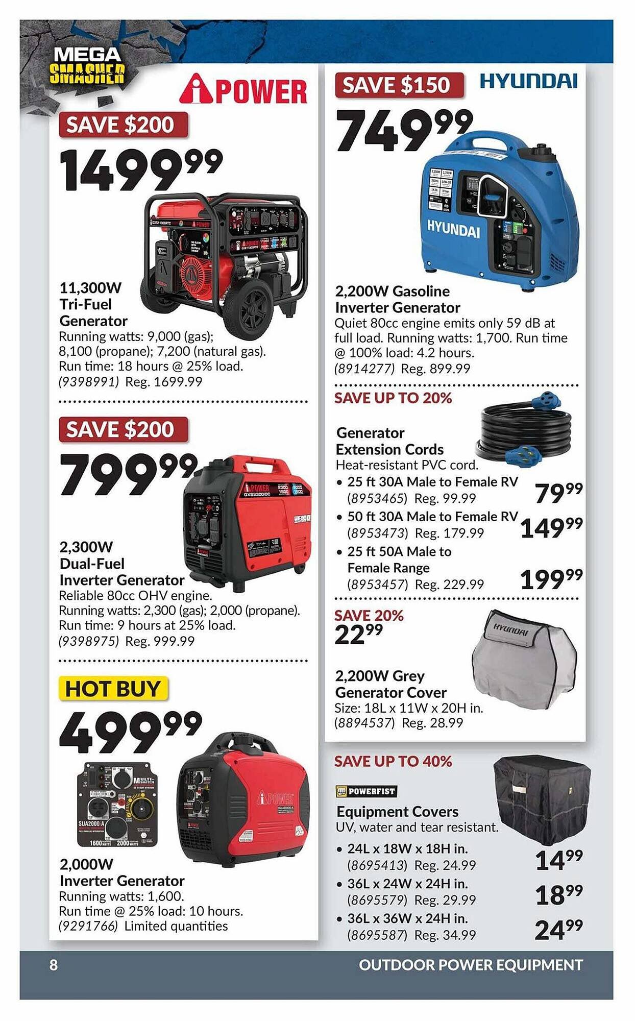 Princess Auto flyer