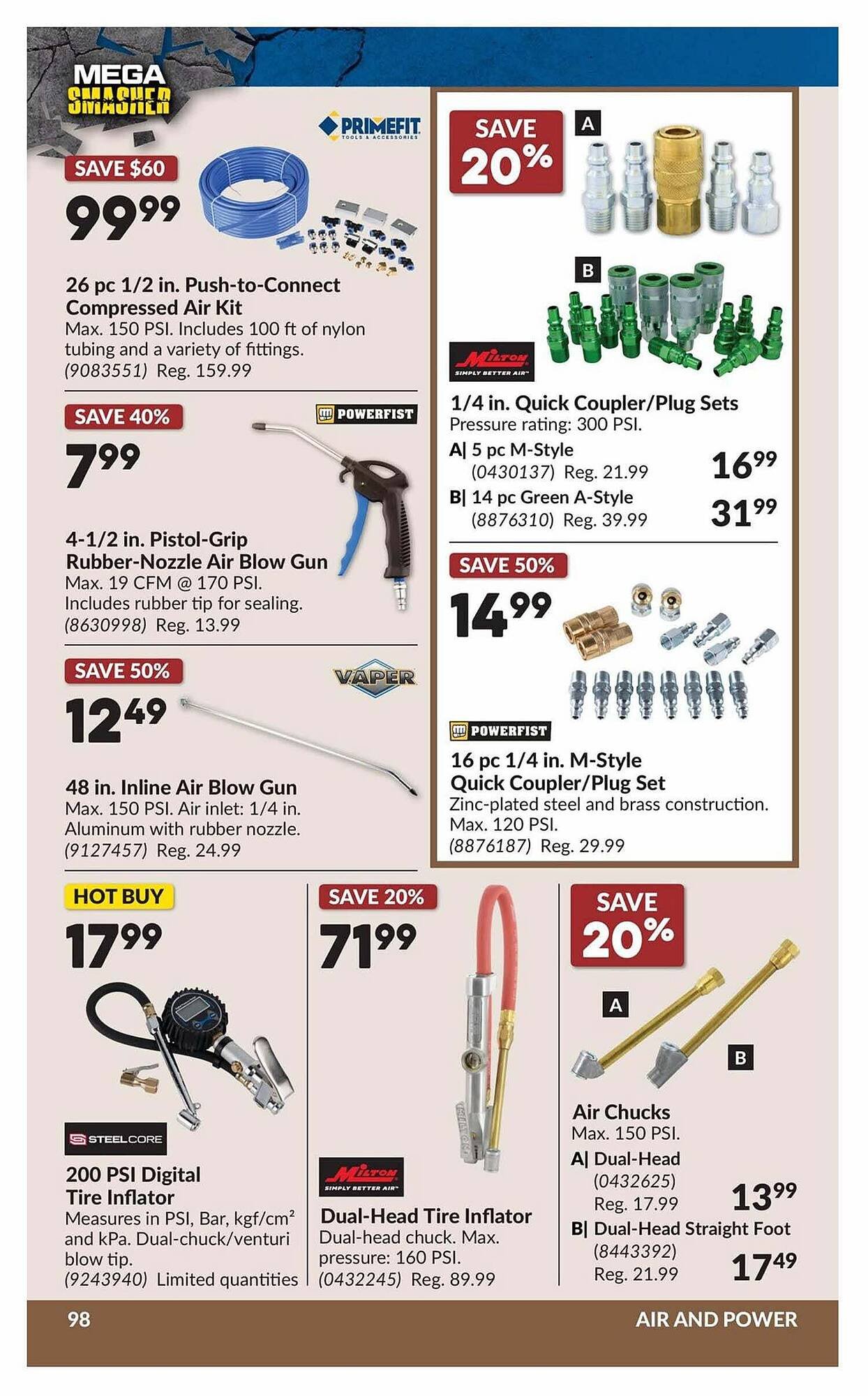 Princess Auto flyer