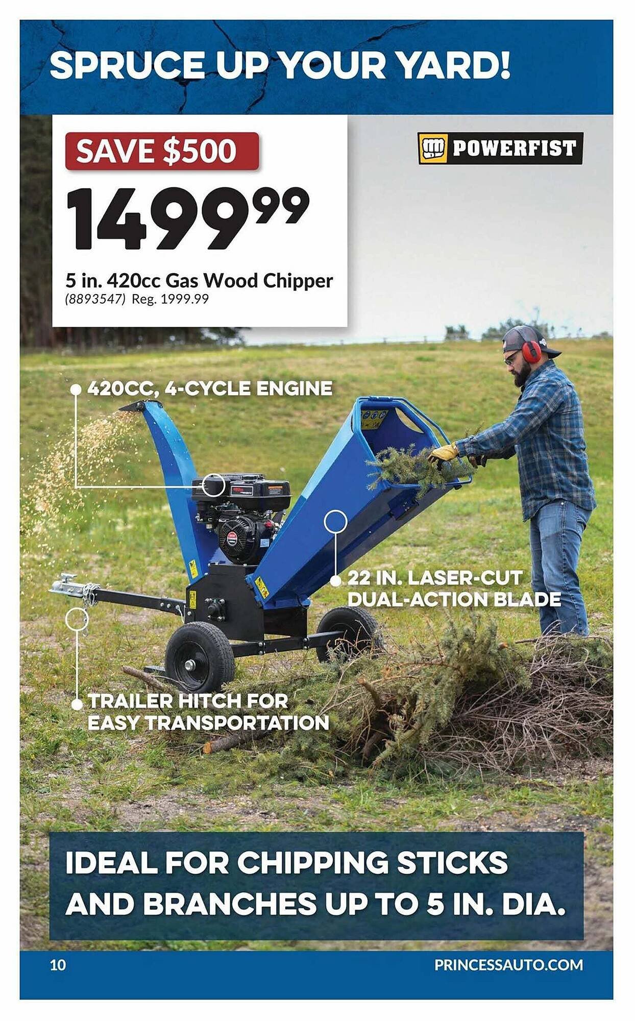 Princess Auto flyer