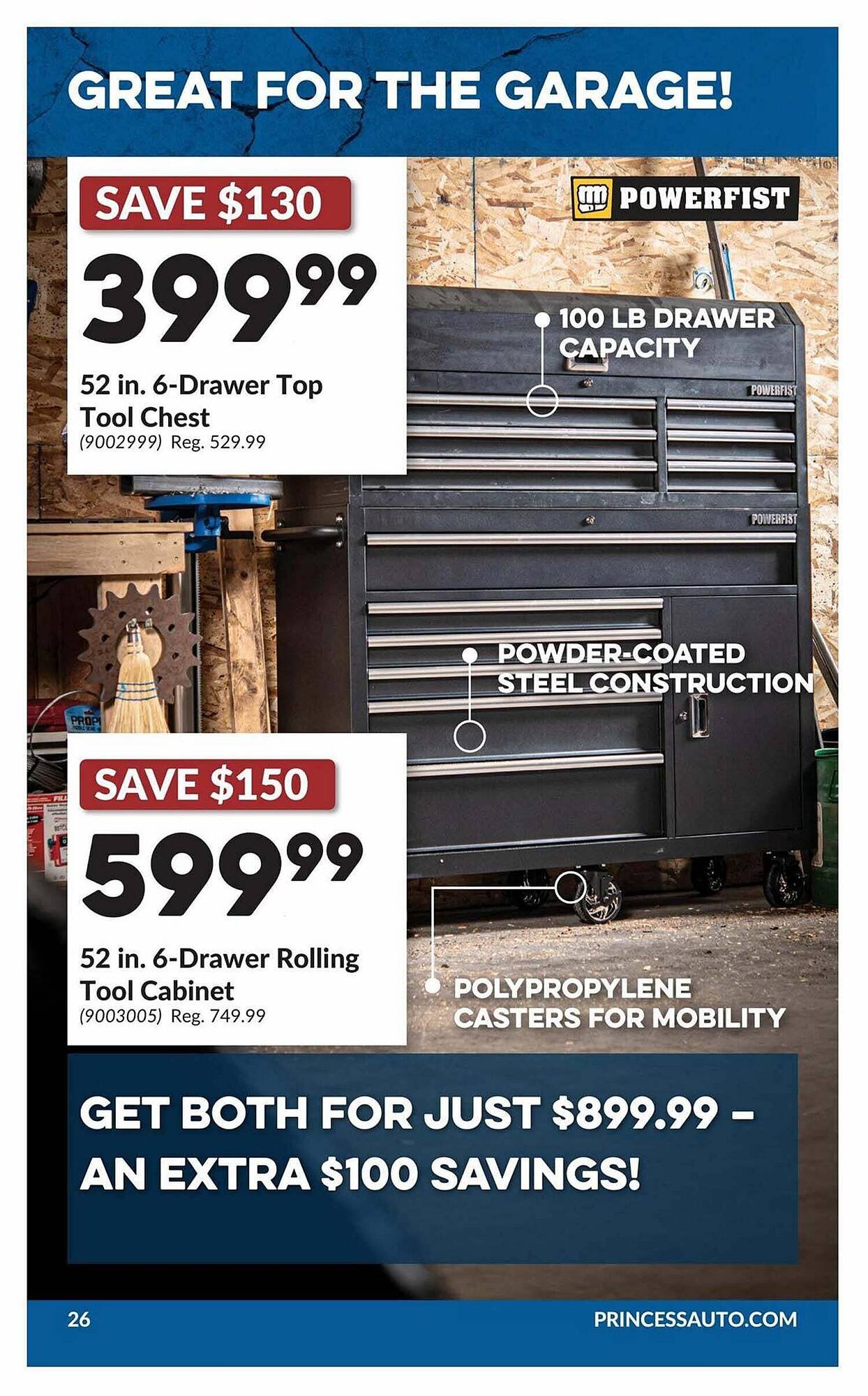 Princess Auto flyer