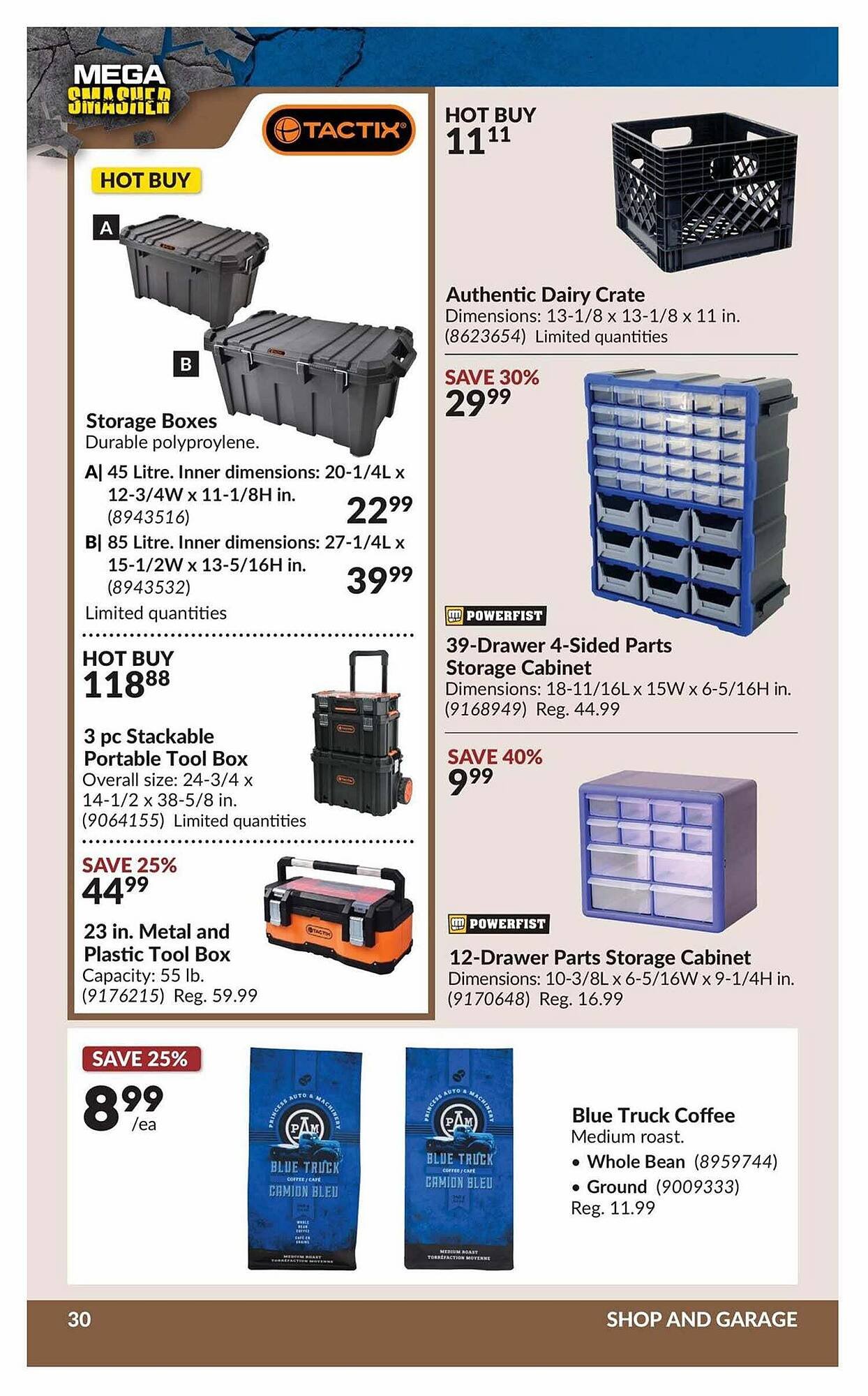 Princess Auto flyer