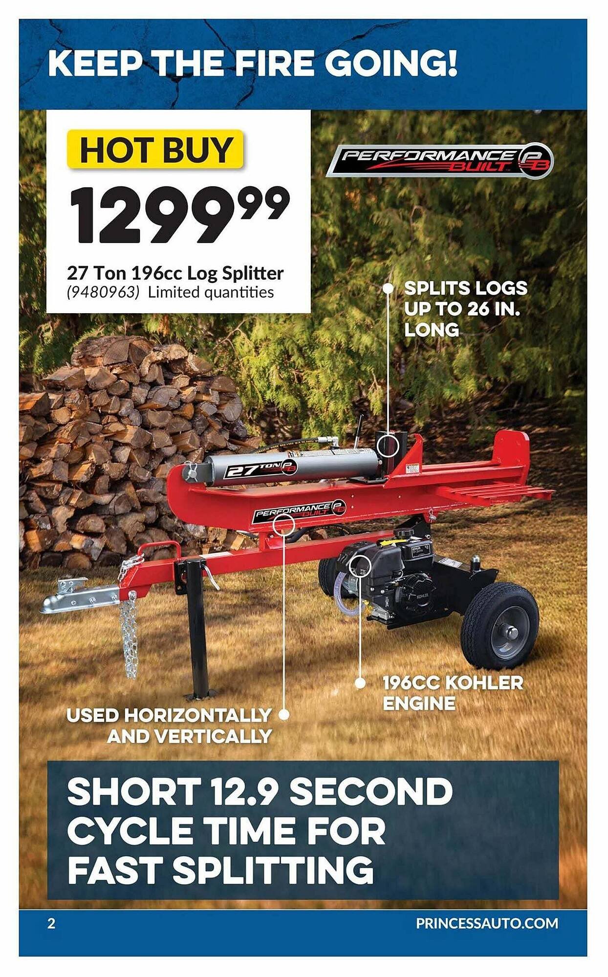 Princess Auto flyer