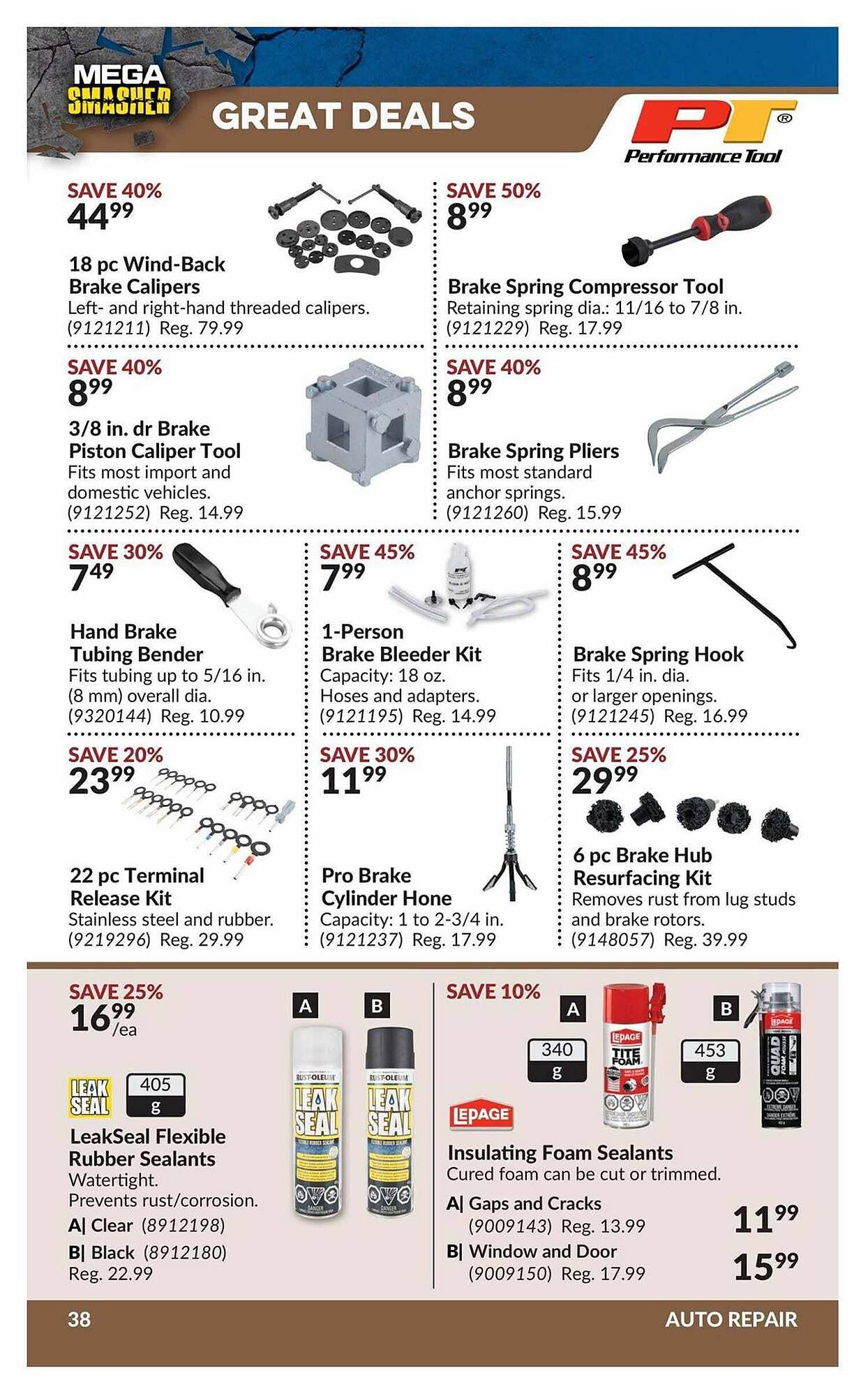 Princess Auto flyer