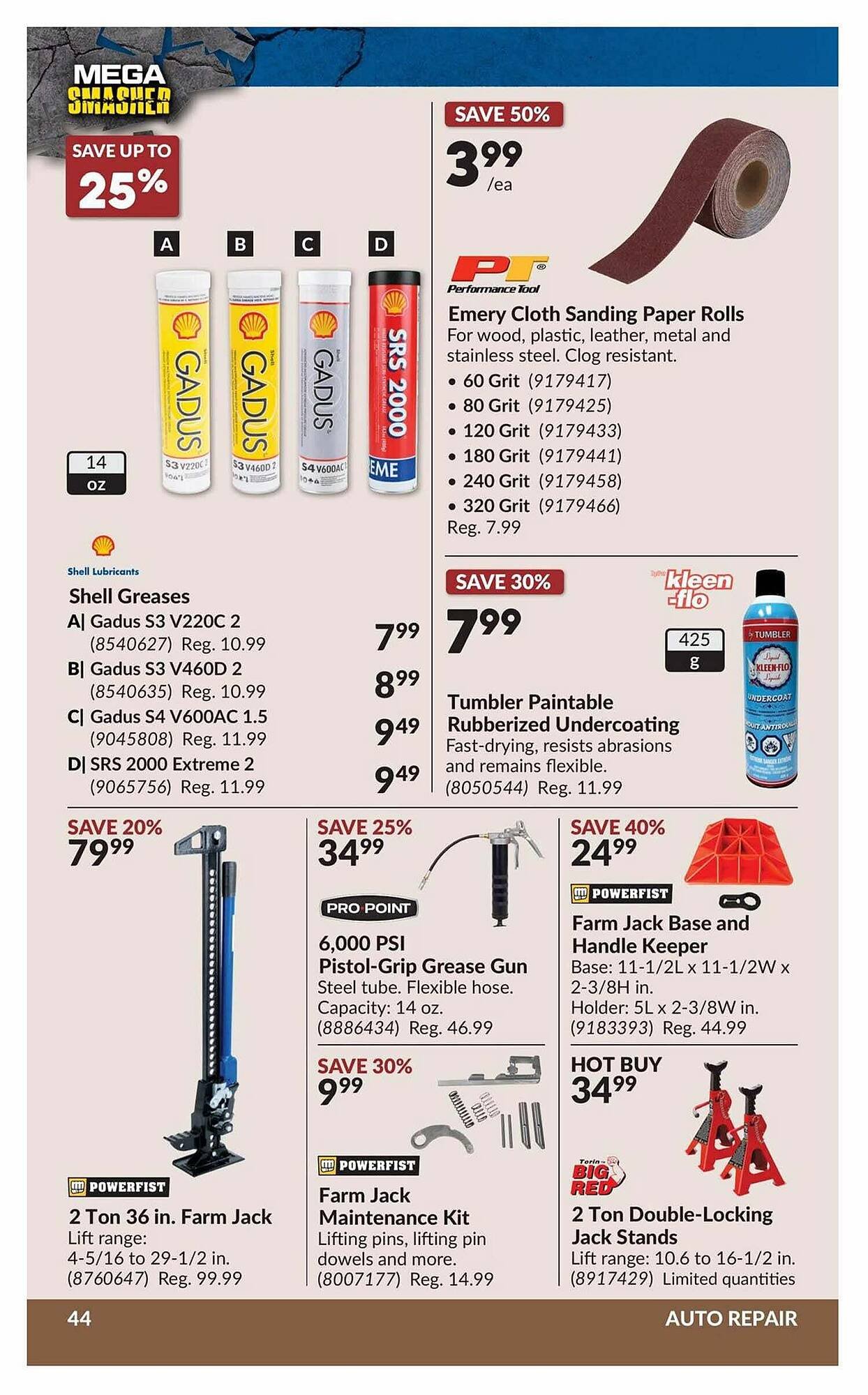 Princess Auto flyer