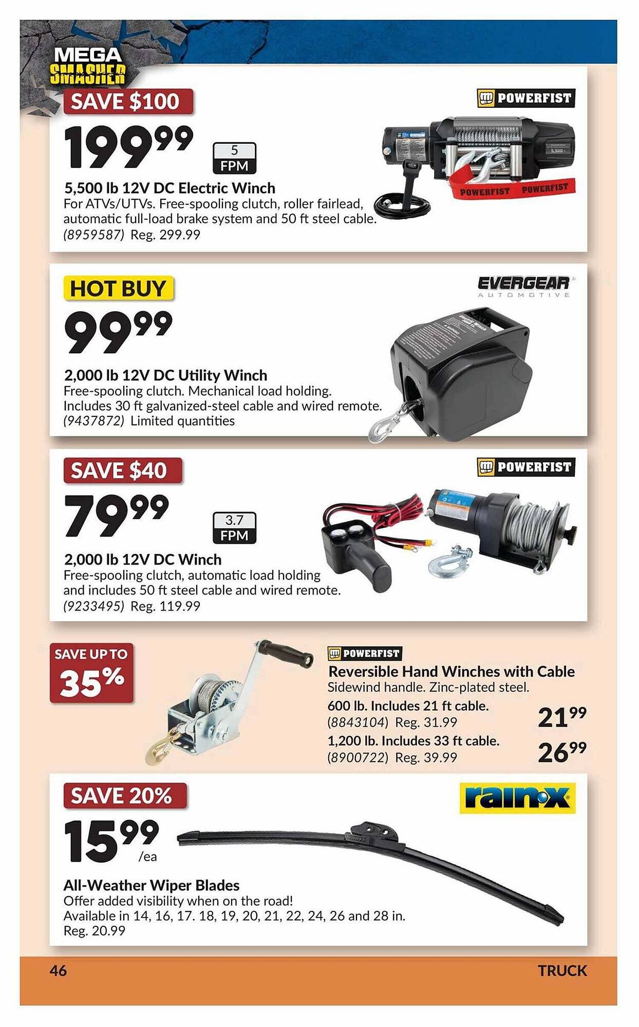 Princess Auto flyer