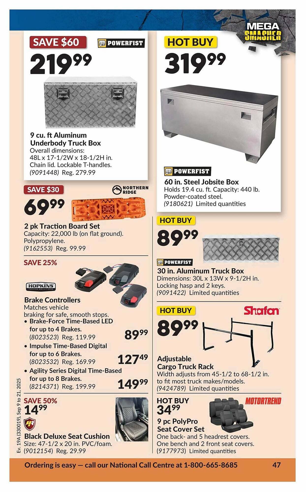 Princess Auto flyer