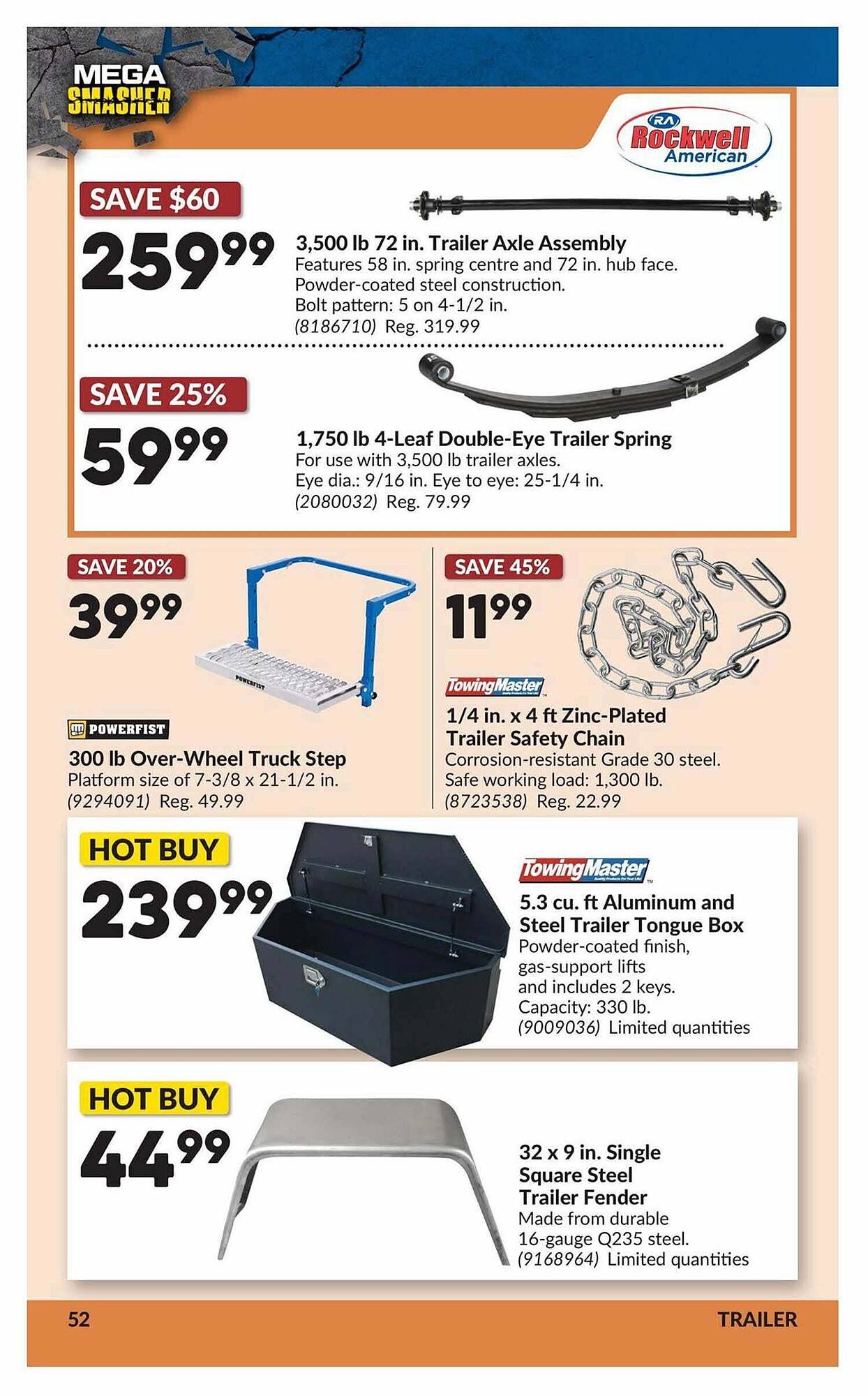 Princess Auto flyer