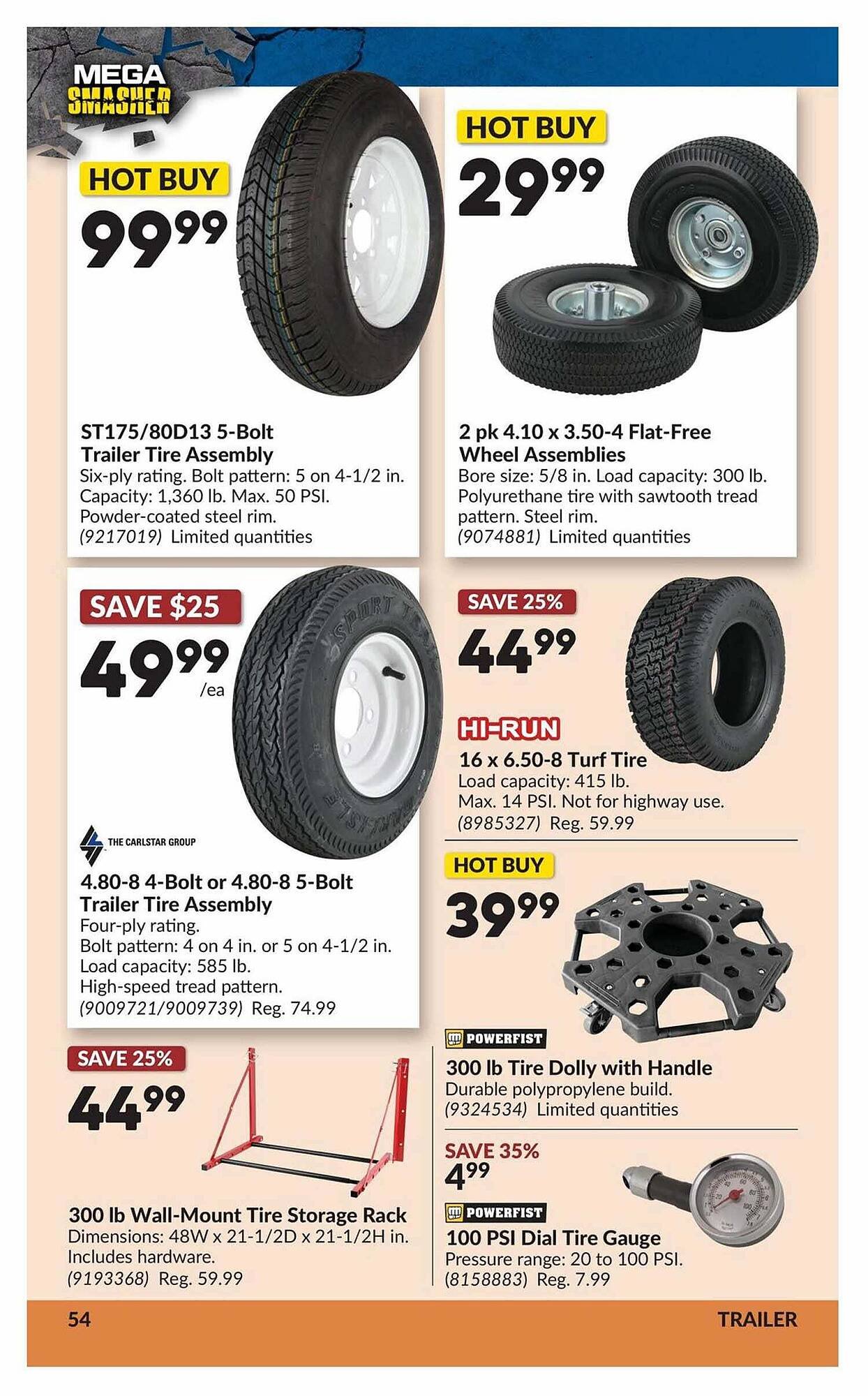 Princess Auto flyer