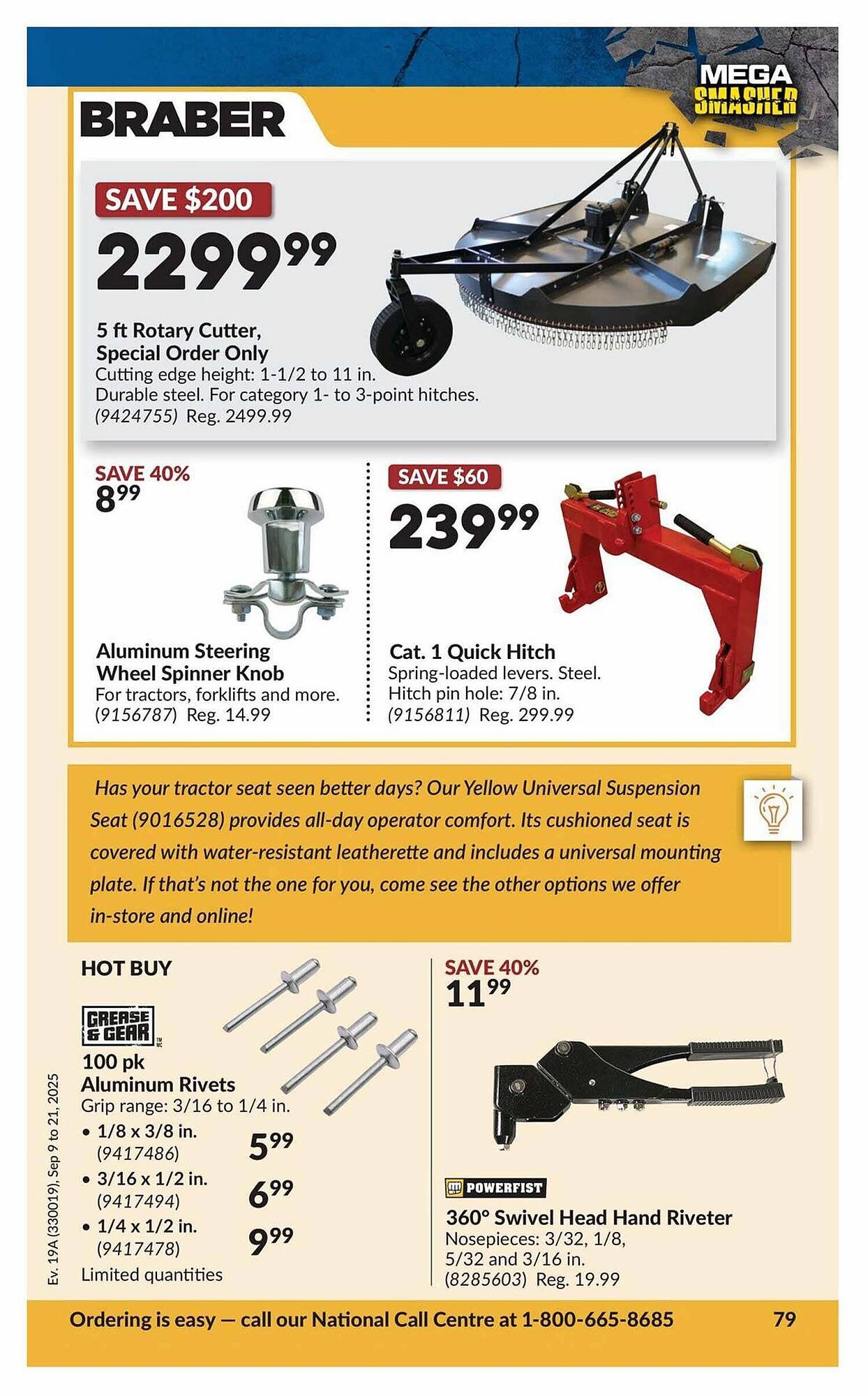Princess Auto flyer