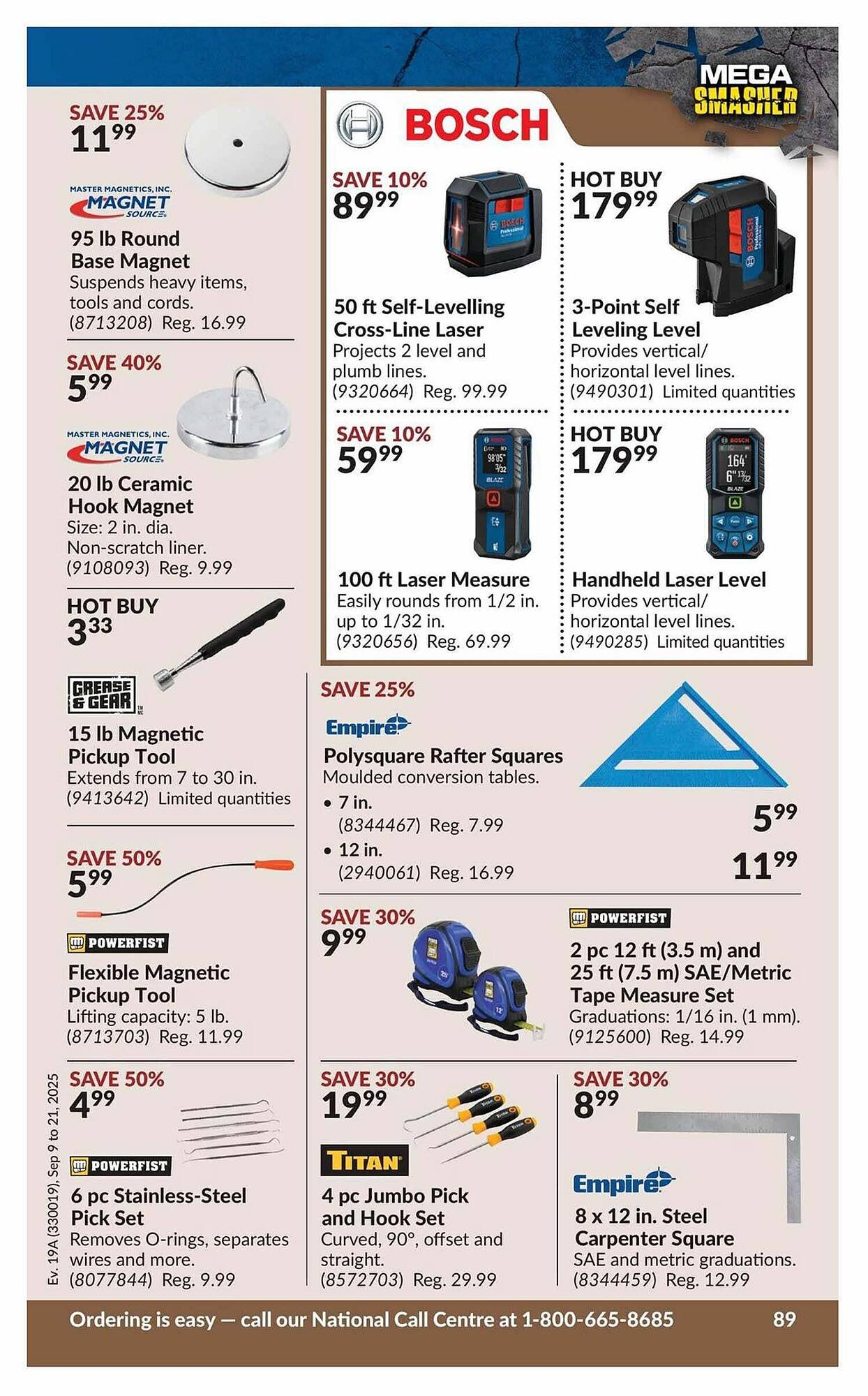 Princess Auto flyer