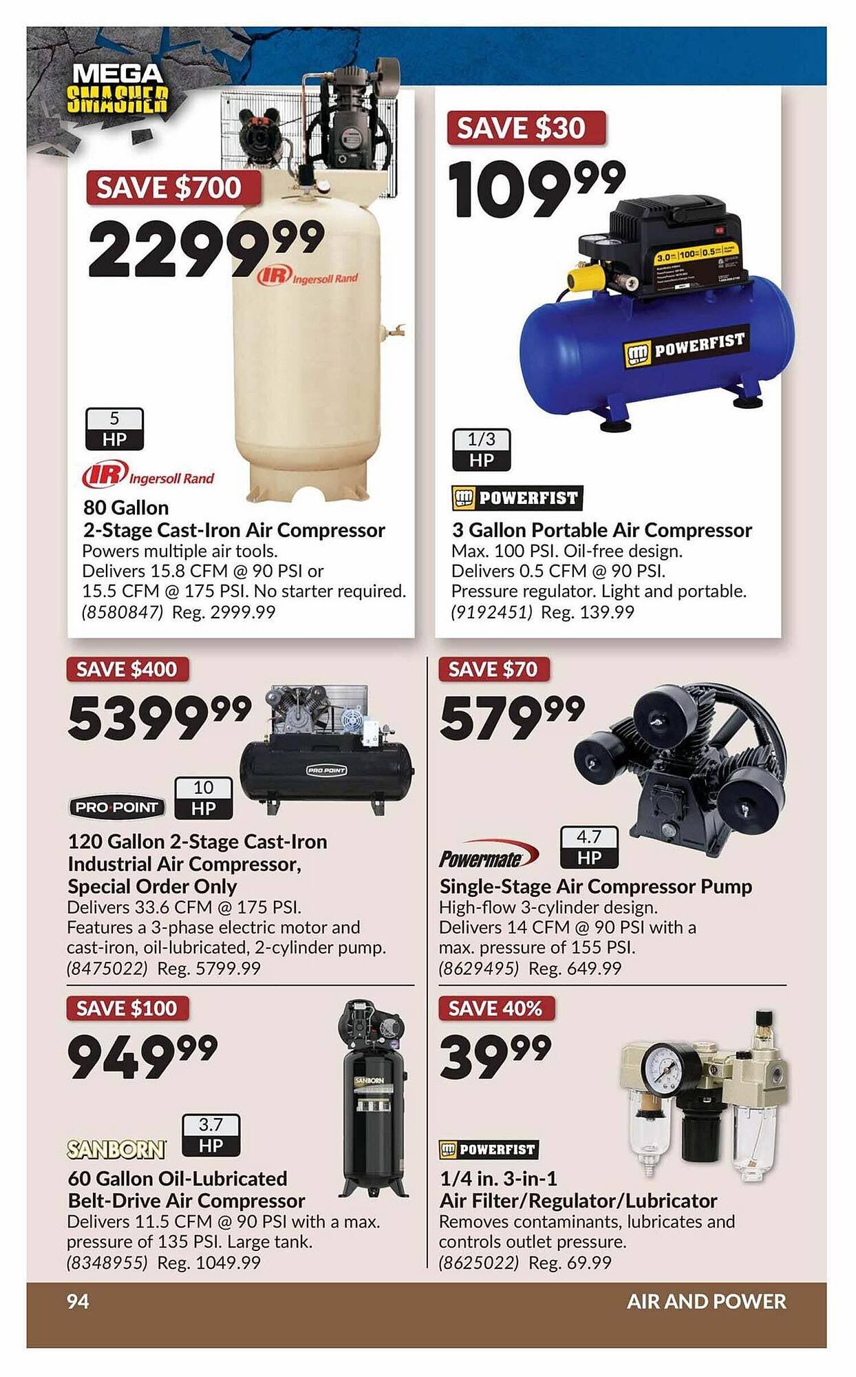 Princess Auto flyer