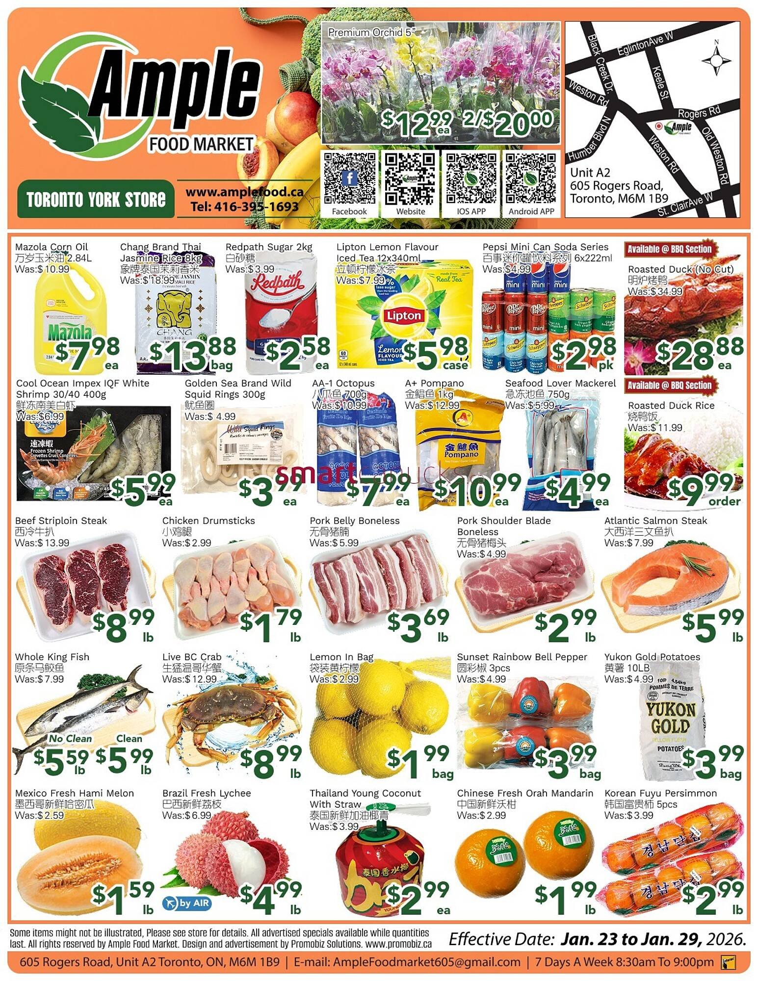 Ample Food Market flyer