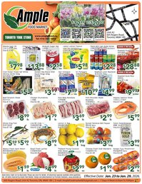 Ample Food Market flyer