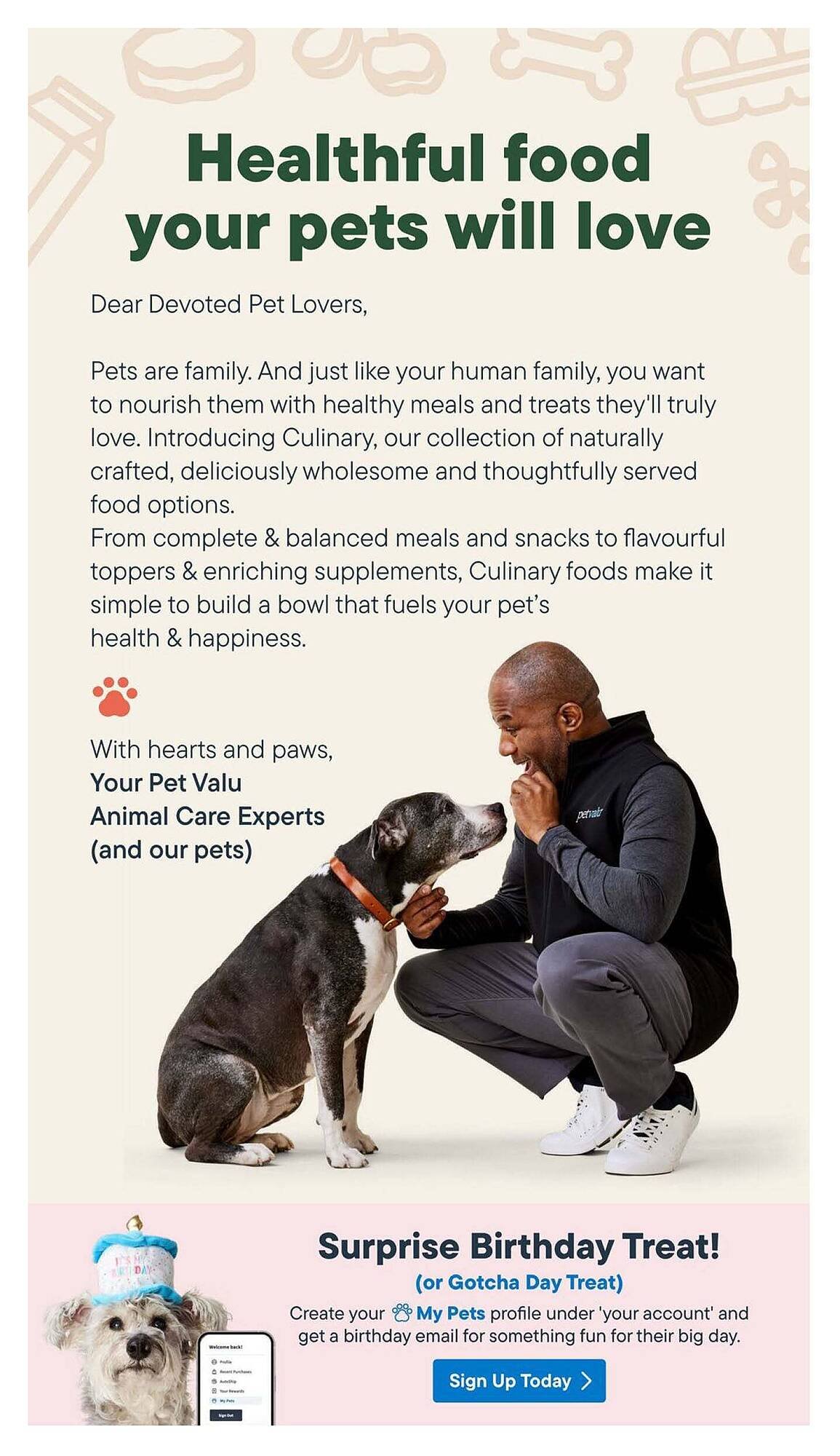 Petvalu flyer