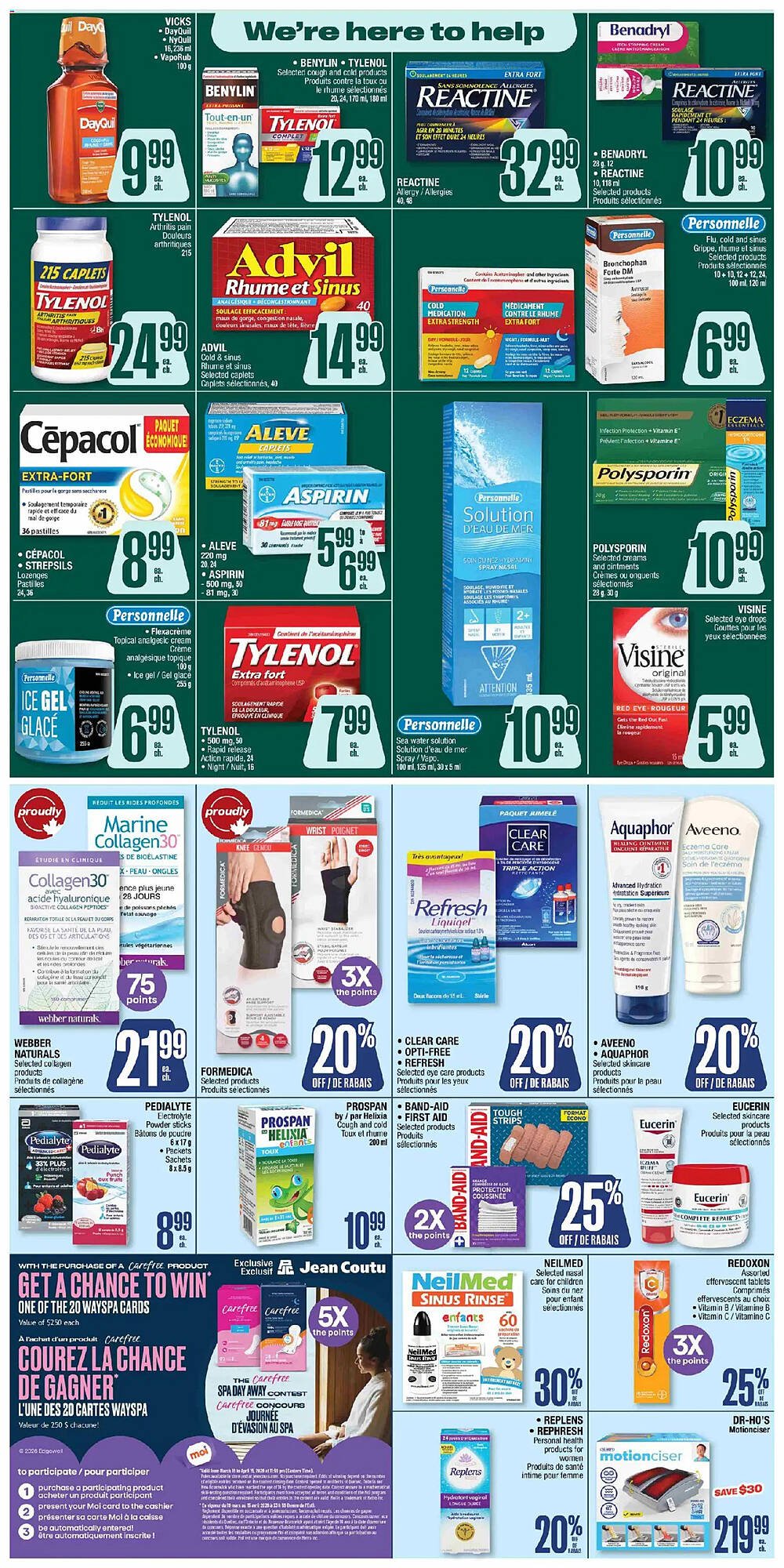 Jean Coutu flyer