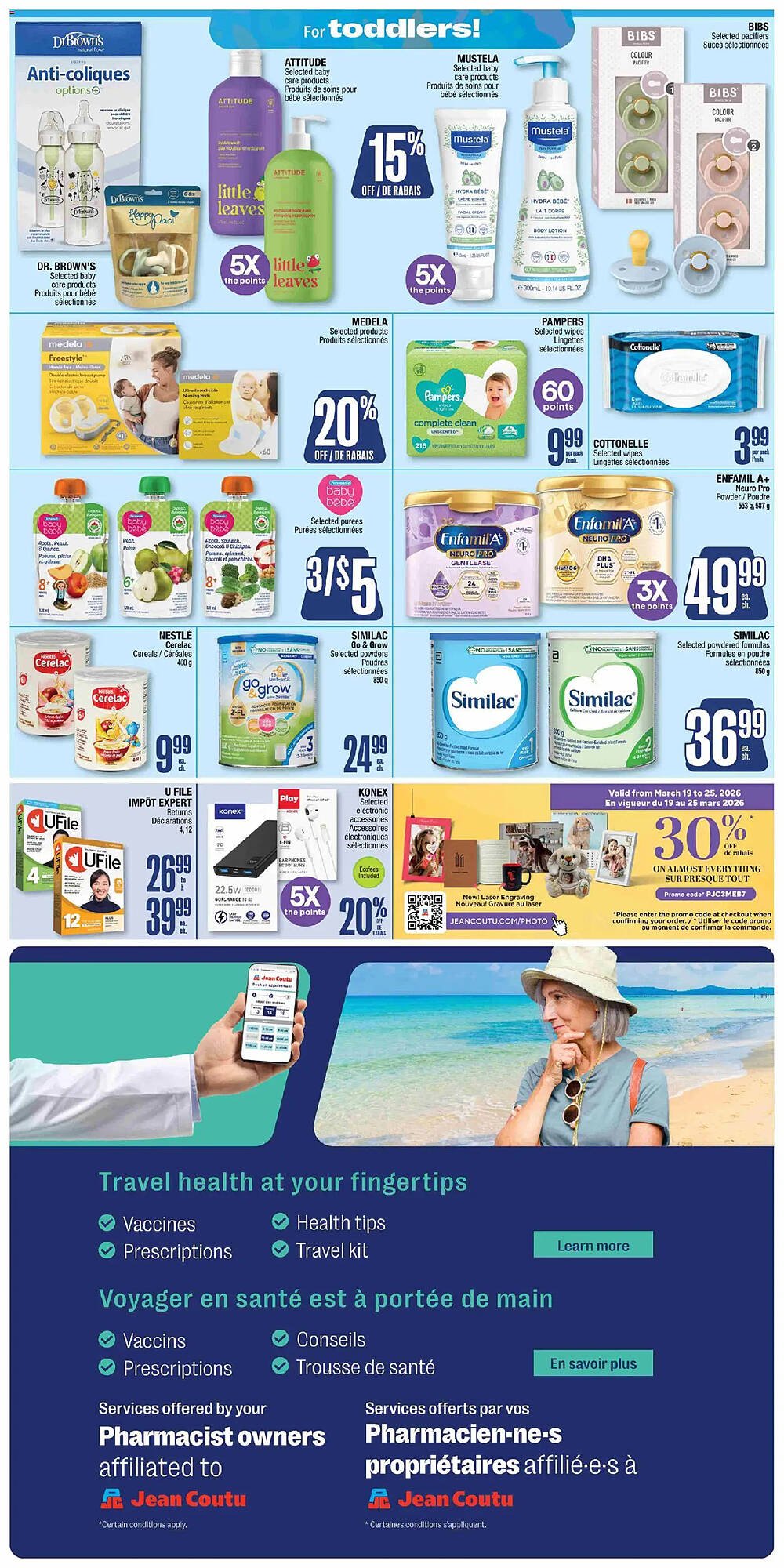 Jean Coutu flyer