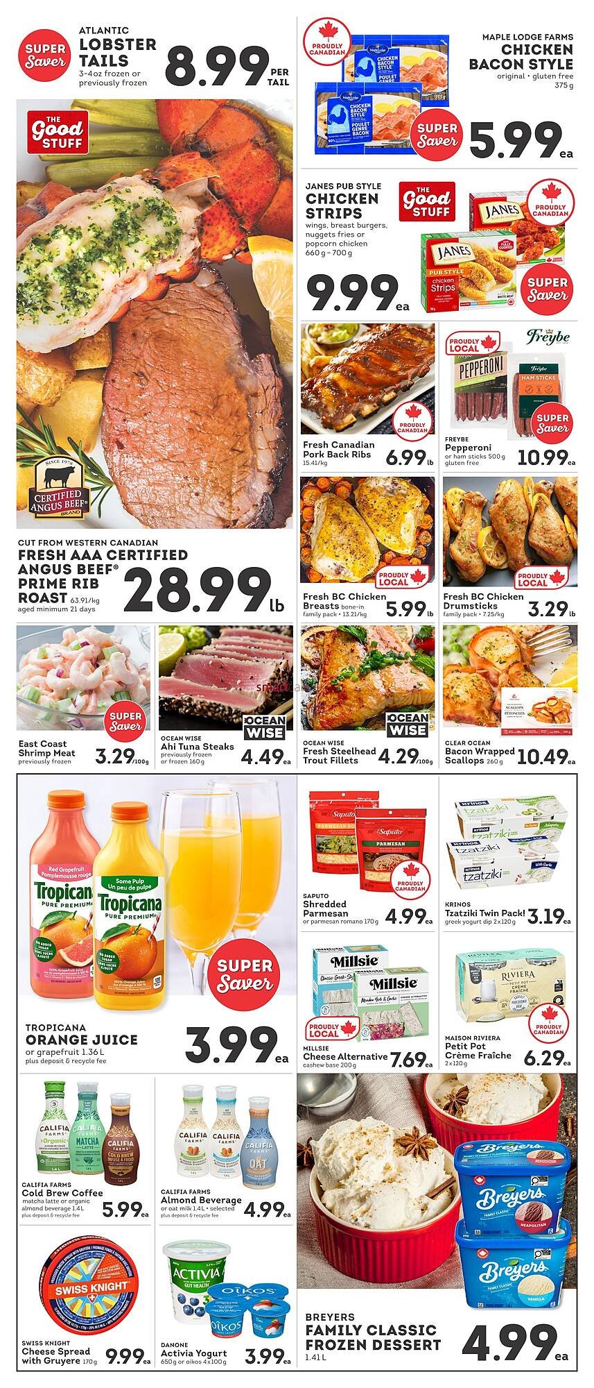 IGA flyer