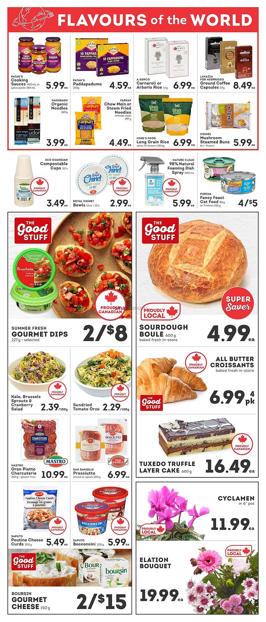 IGA flyer