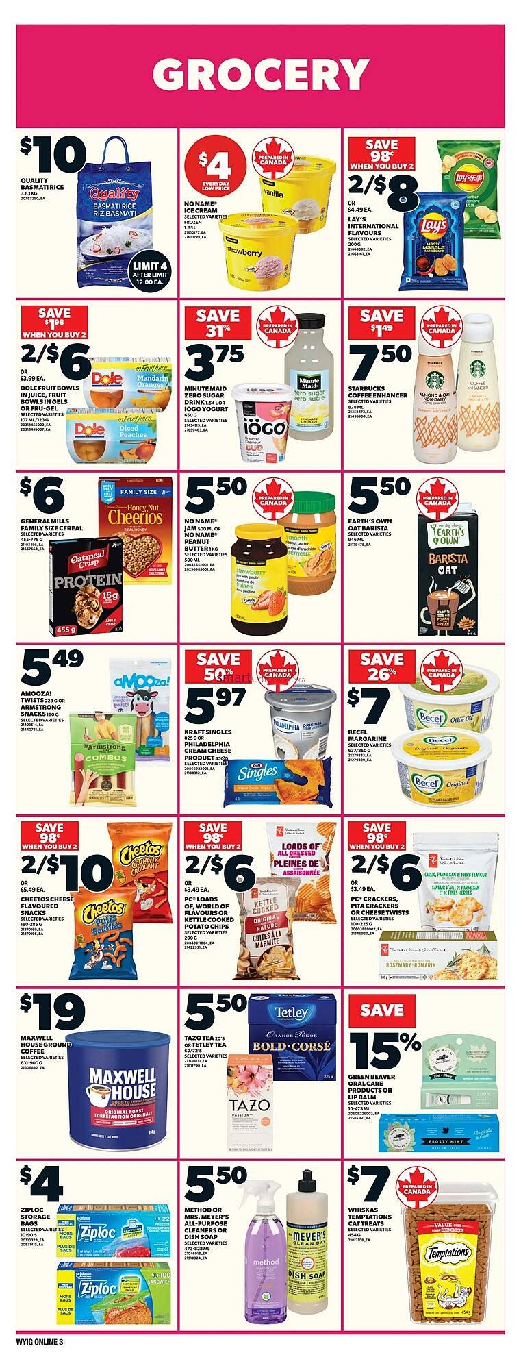 Independent Grocer flyer